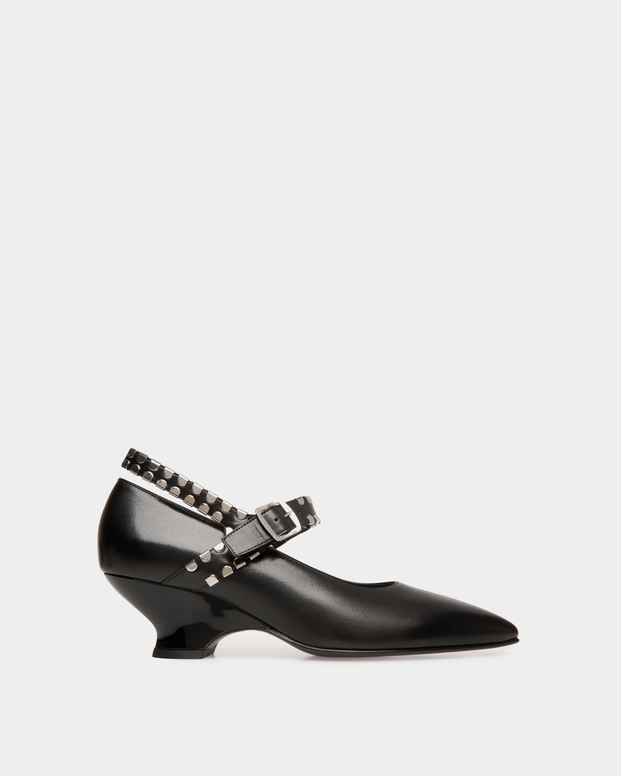 Décolleté Glendy In Pelle Nera - Donna - Bally - 01