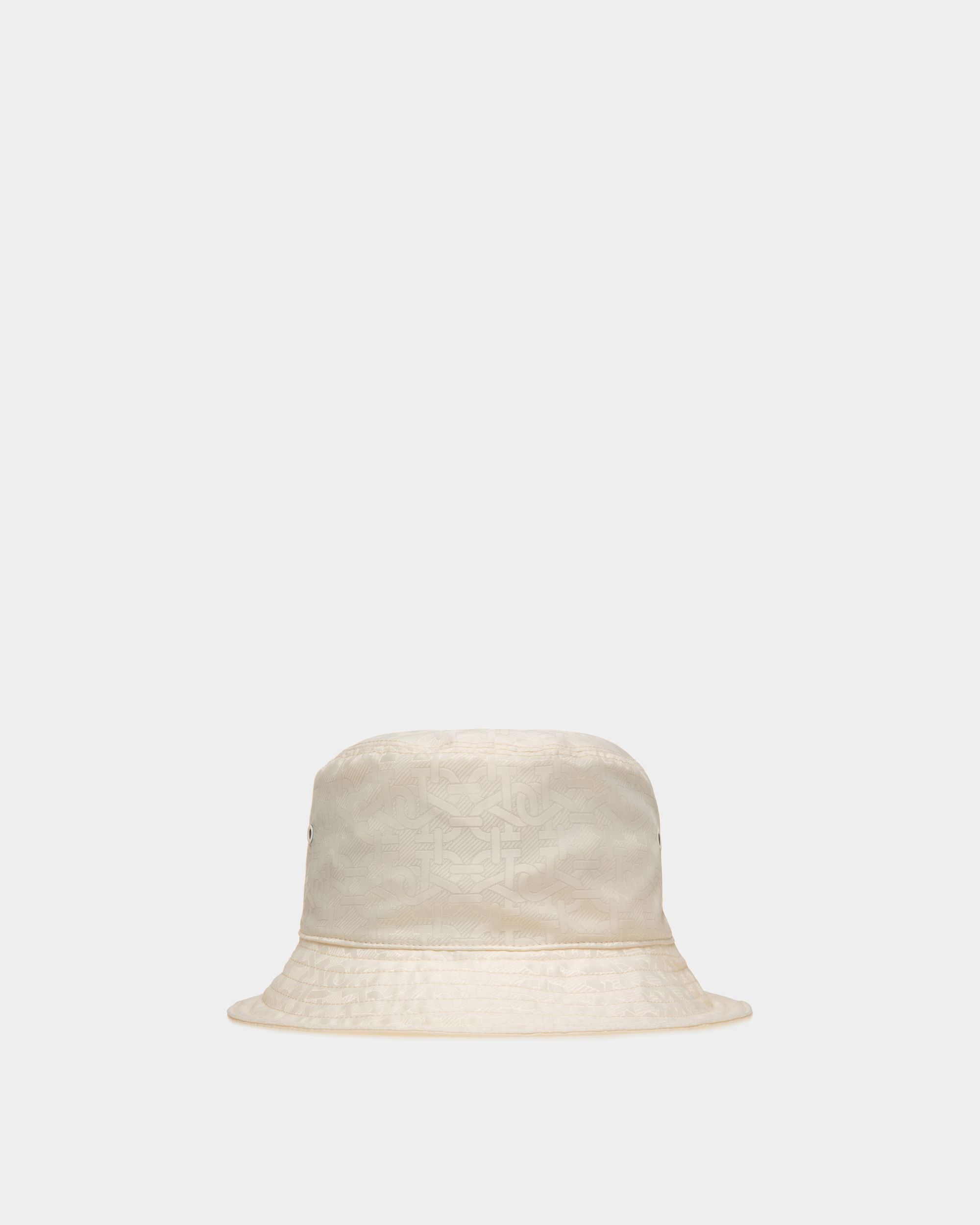 Cappello Da Pescatore B-Monogram In Nylon Bone - Donna - Bally - 01