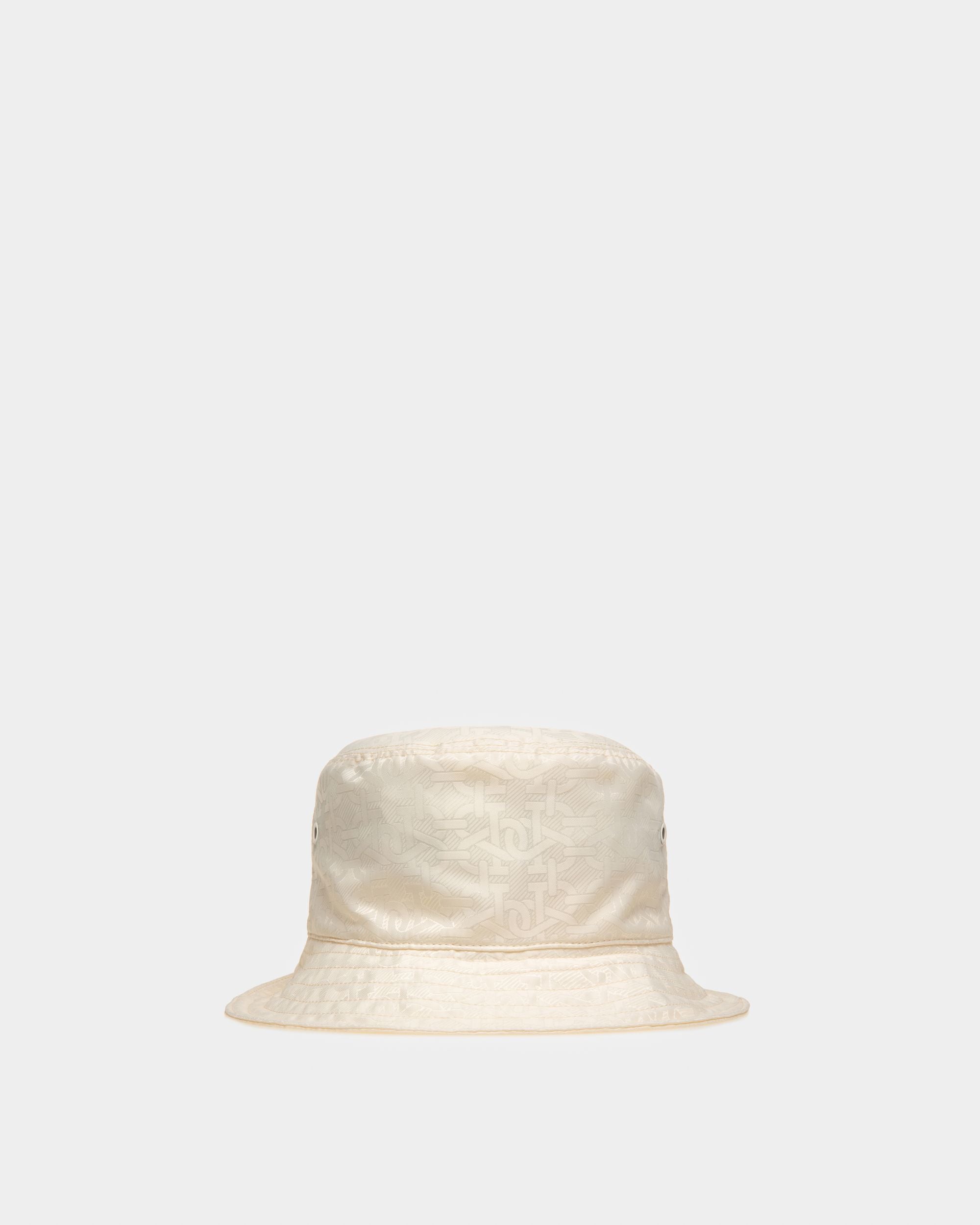 Cappello Da Pescatore B-Monogram In Nylon Bone - Donna - Bally - 02