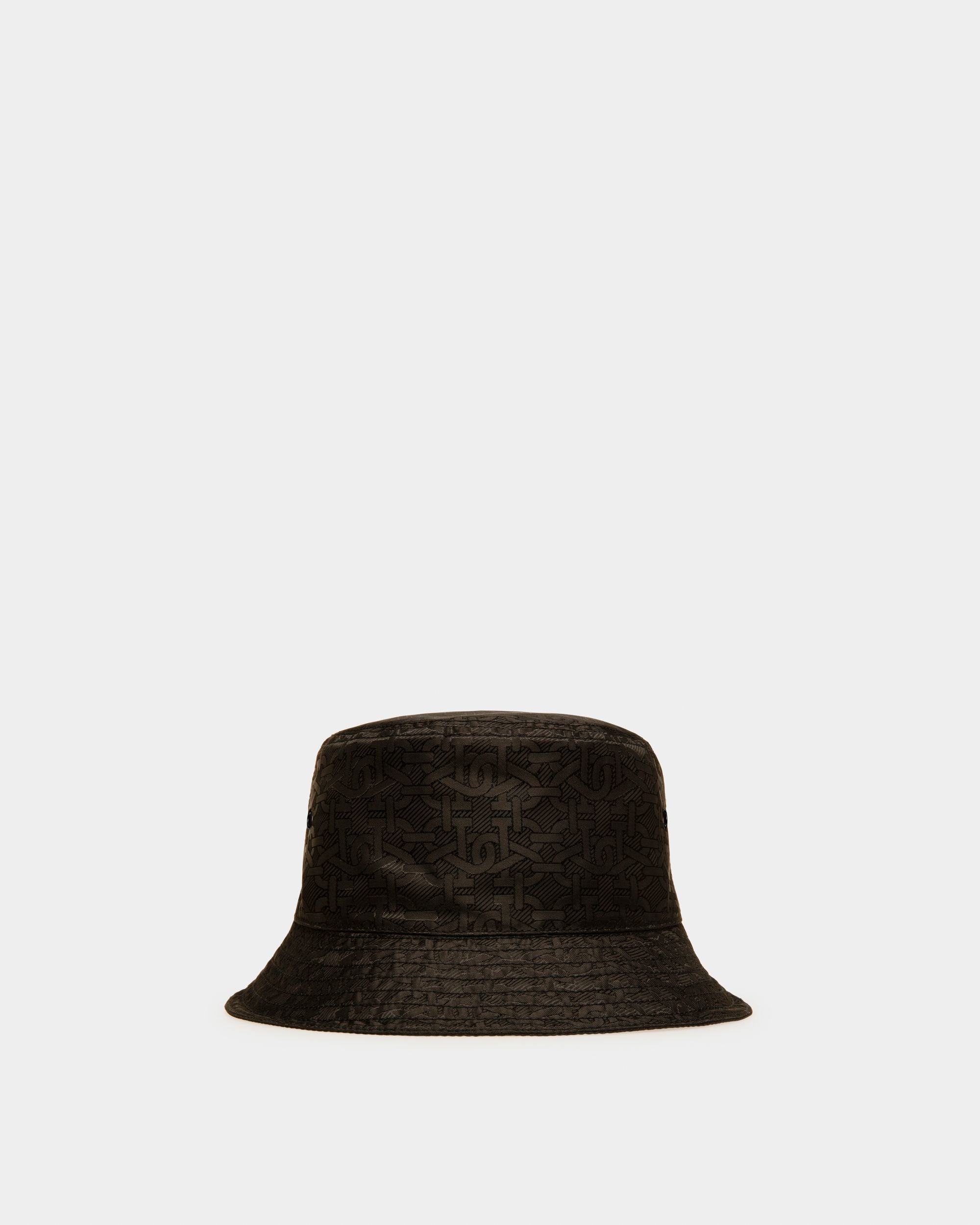 Cappello Da Pescatore B-Monogram In Nylon Nero - Donna - Bally - 01