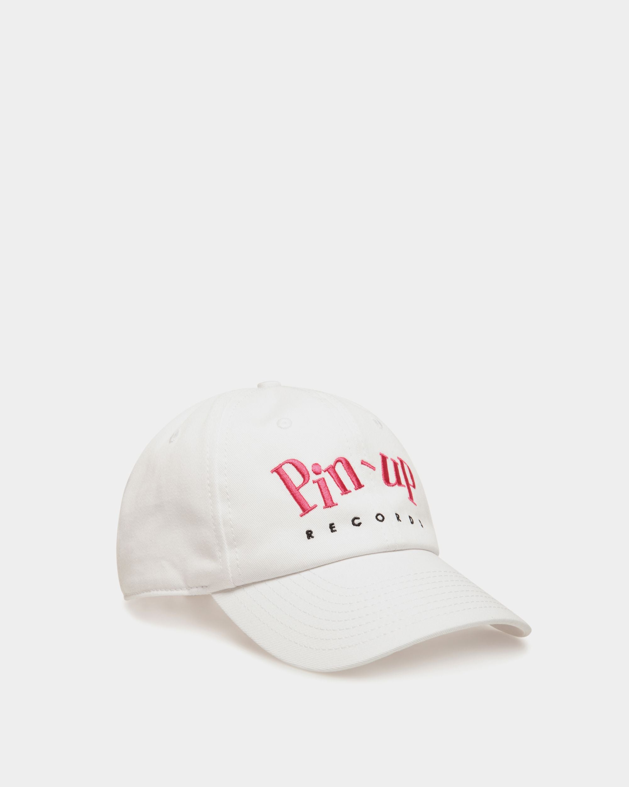 Cappellino DJ Leo Mas X Bally In Cotone Bianco - Donna - Bally - 01