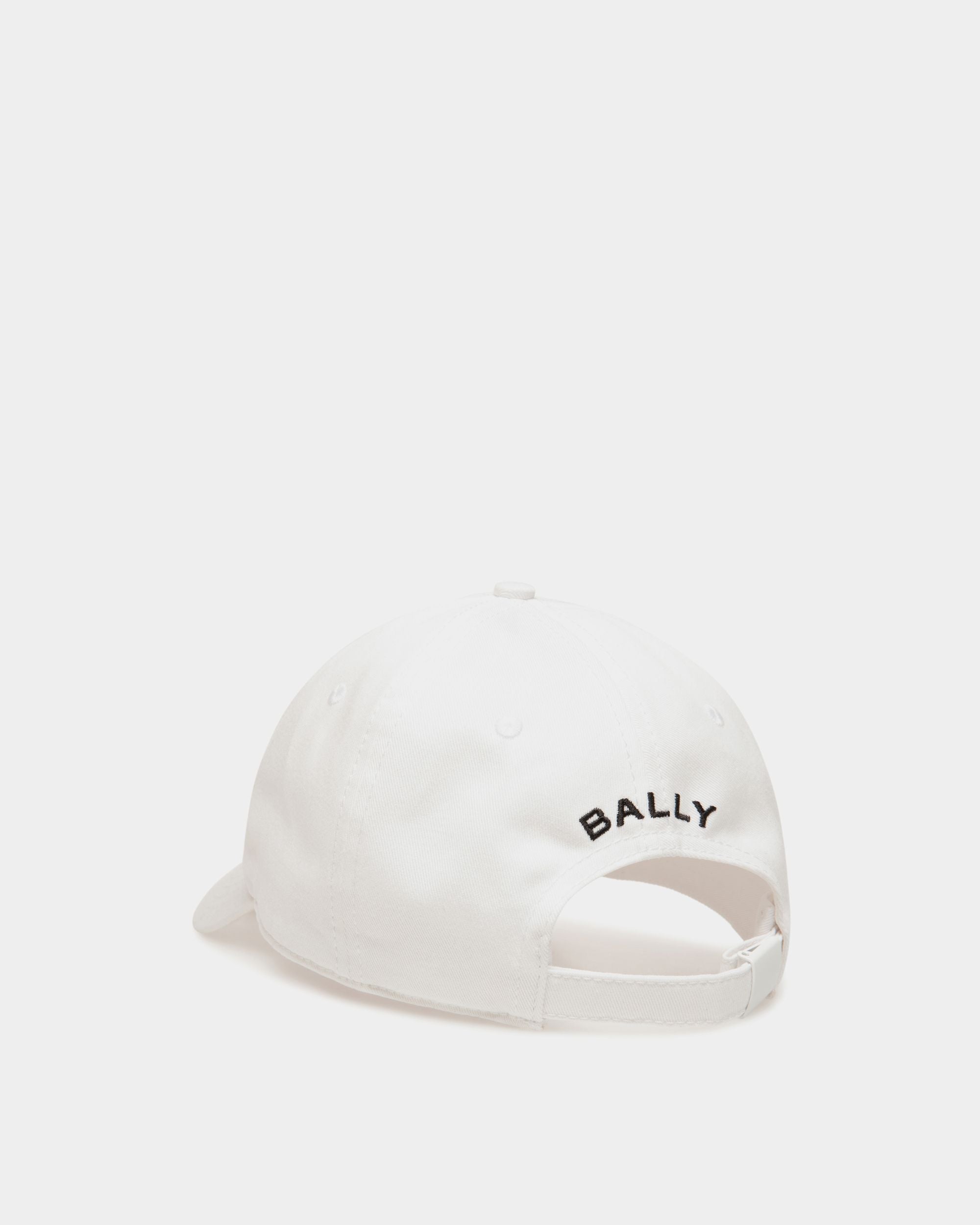 Cappellino DJ Leo Mas X Bally In Cotone Bianco - Donna - Bally - 03