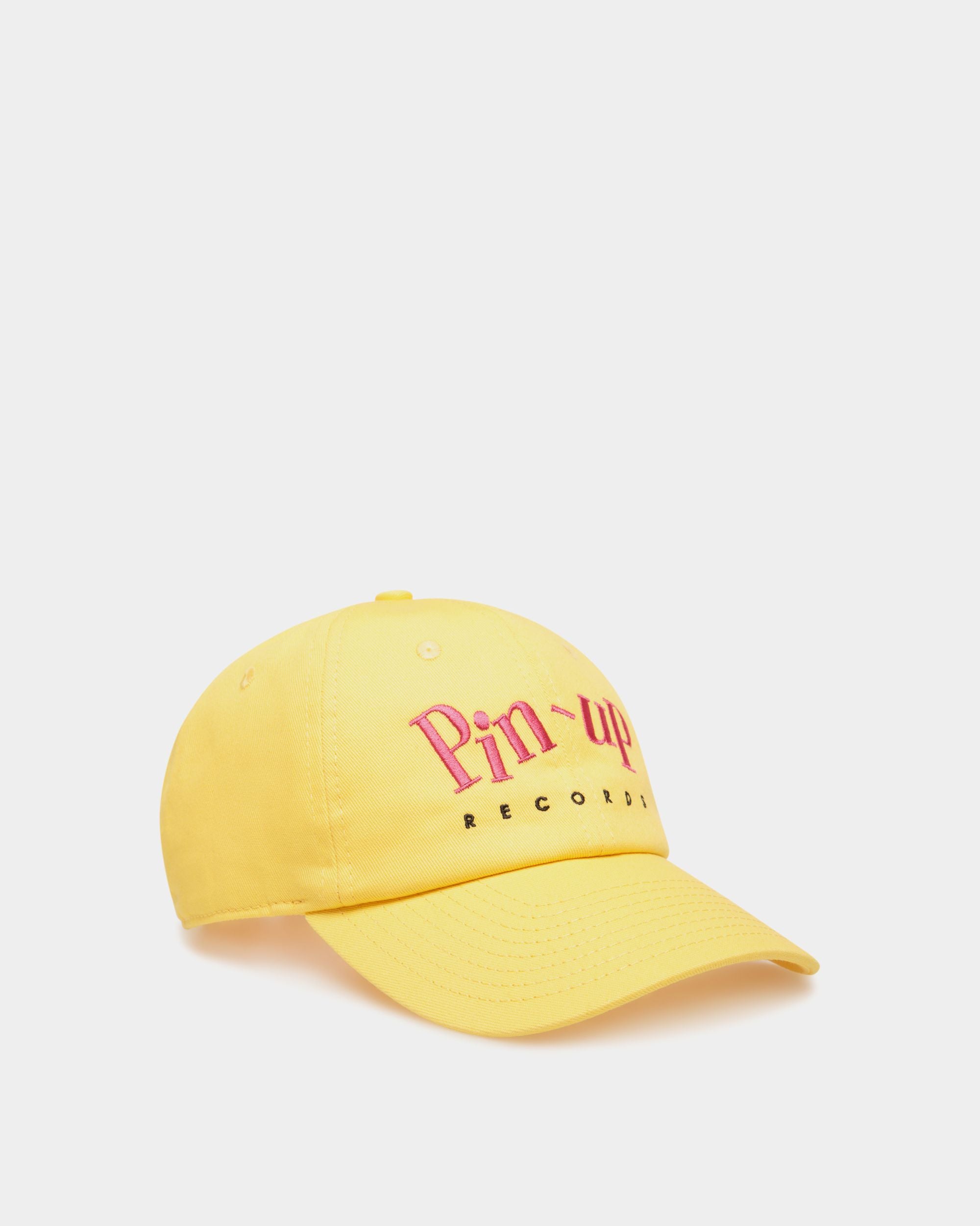 Cappellino DJ Leo Mas X Bally In Cotone Giallo - Donna - Bally - 01