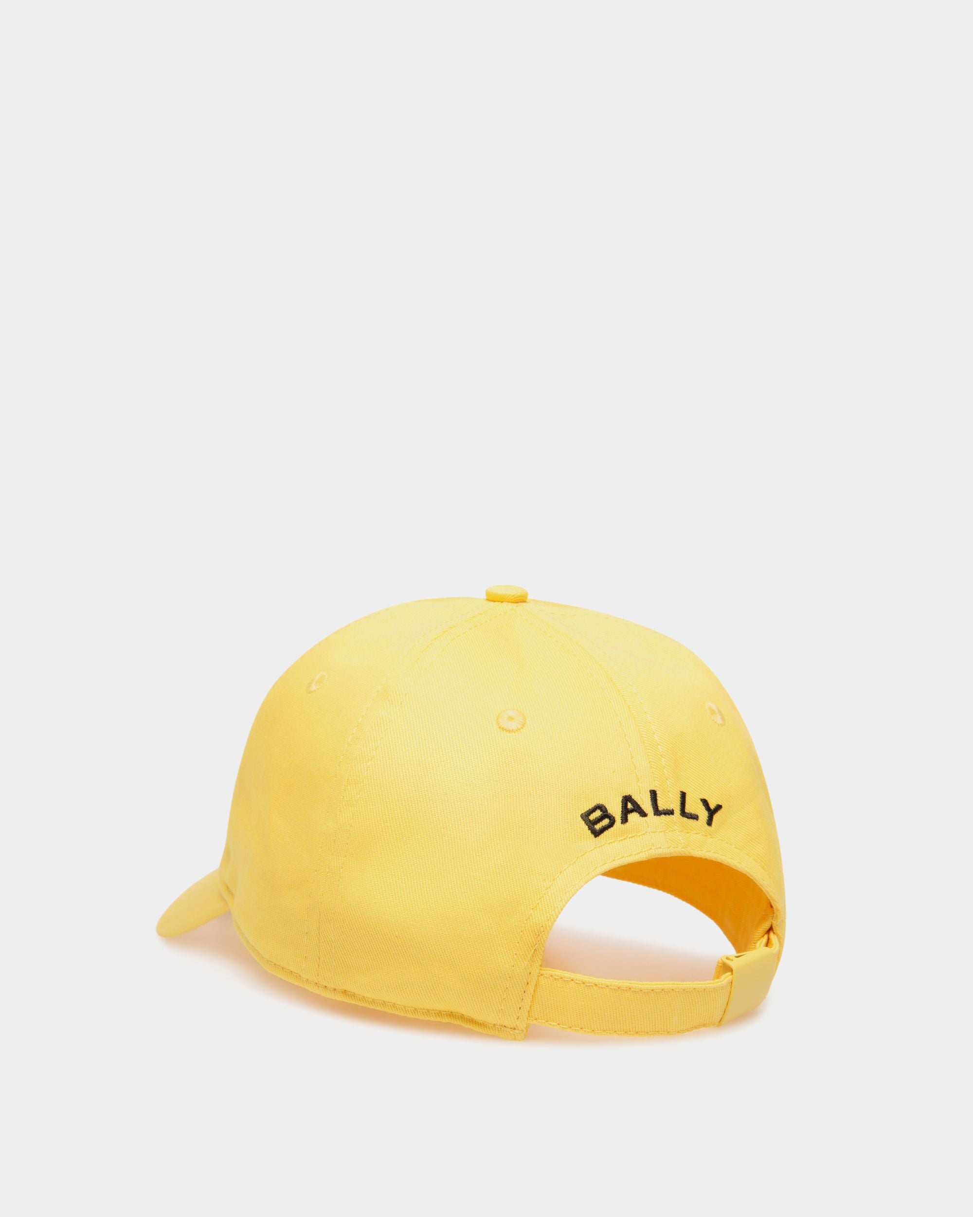 Cappellino DJ Leo Mas X Bally In Cotone Giallo - Donna - Bally - 03