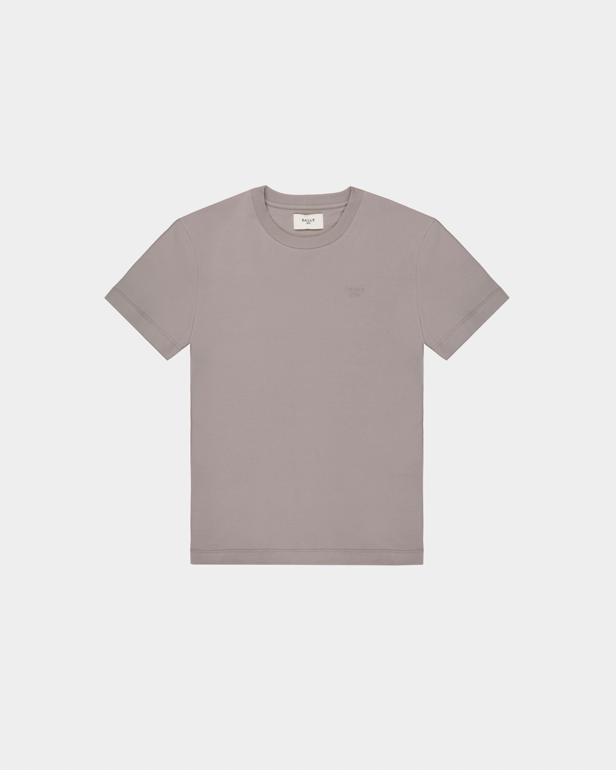 T-Shirt Con Logo Ricamato - Donna - Bally - 04