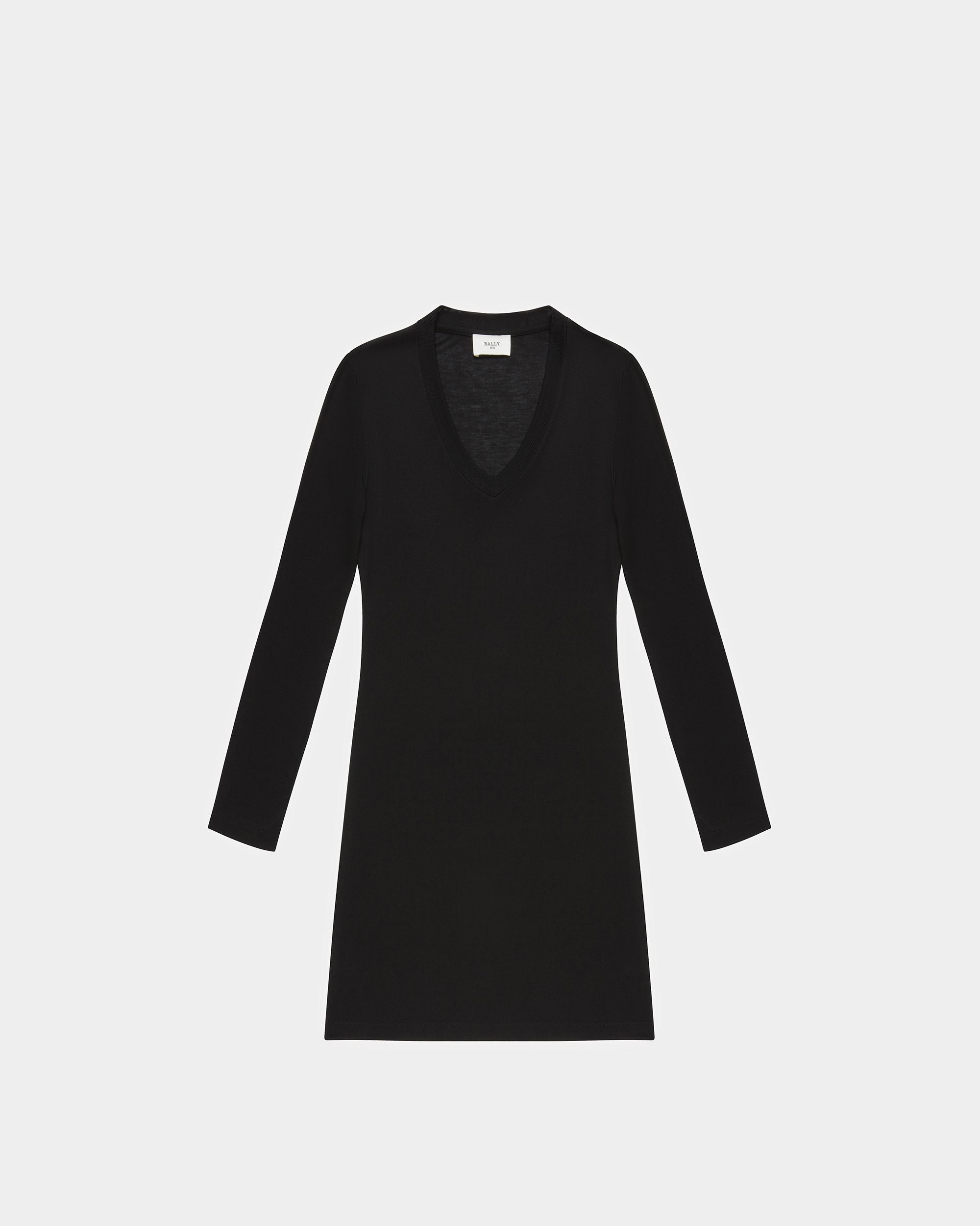 Abito In Lyocell Nero - Donna - Bally - 01