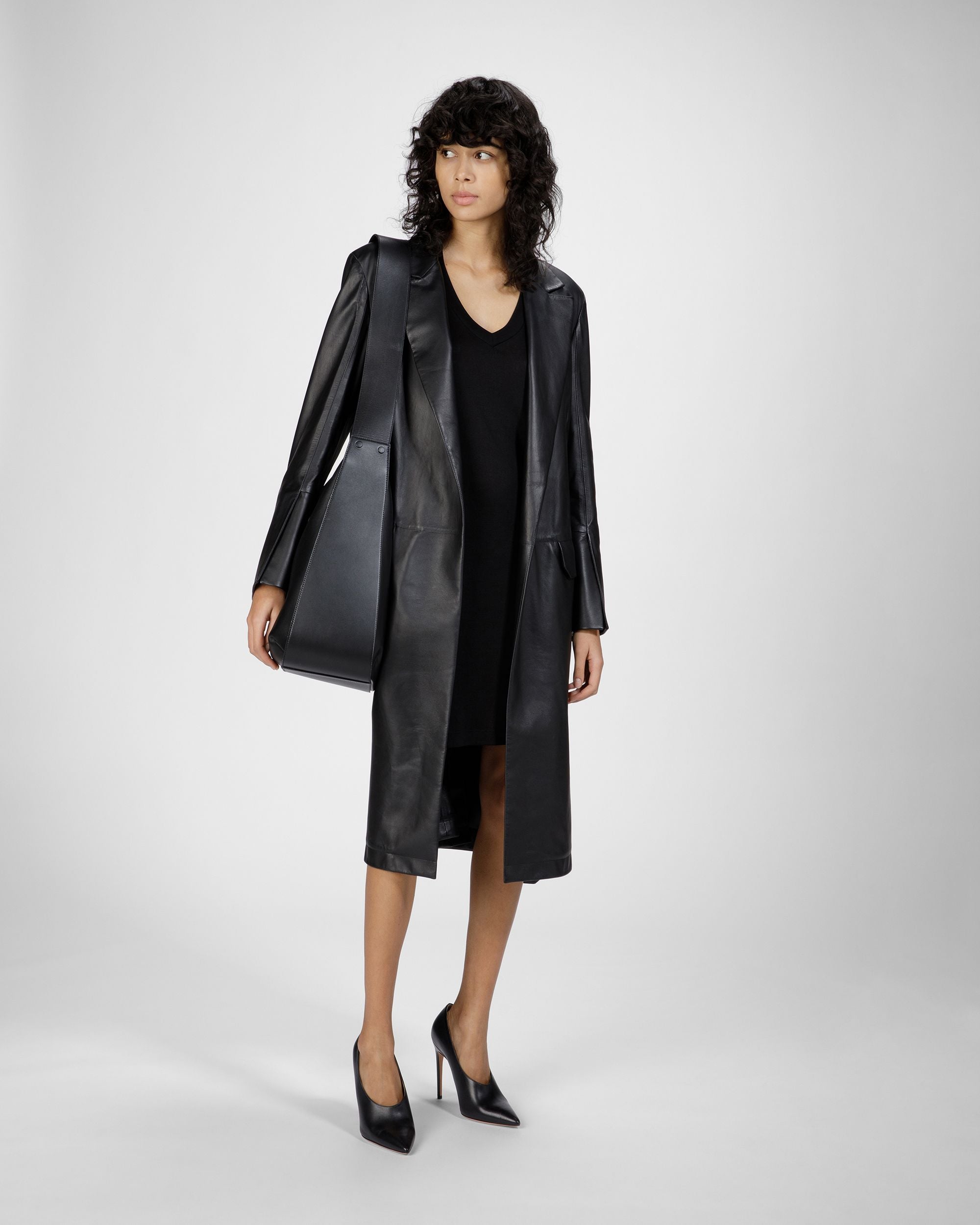 Abito In Lyocell Nero - Donna - Bally - 04