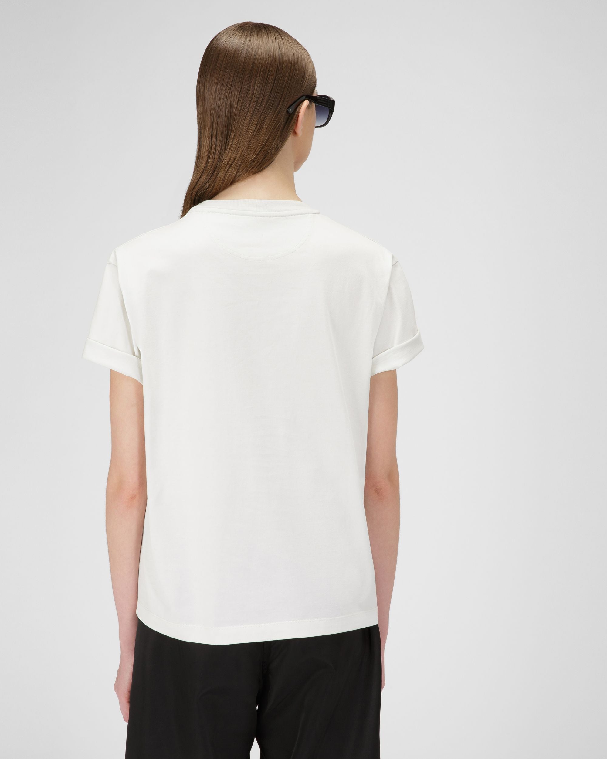 T-Shirt In Cotone Con Logo - Donna - Bally - 03