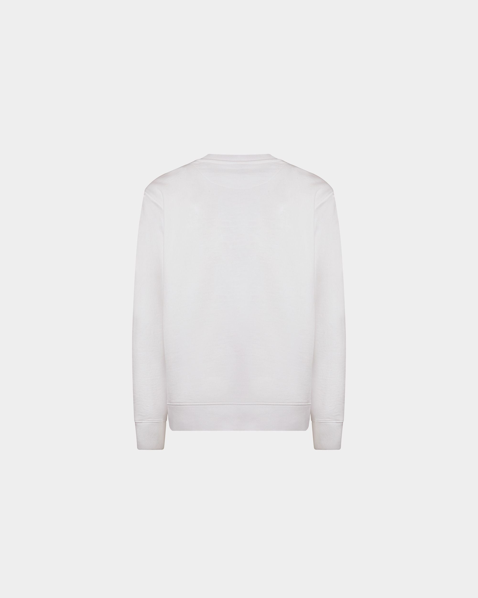 Maglione Girocollo In Cotone Bianco - Donna - Bally - 07