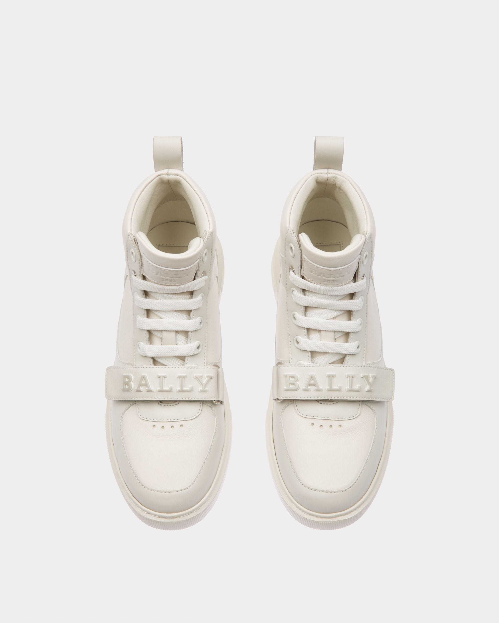 Merryk Sneaker In Pelle Bianca - Donna - Bally - 02