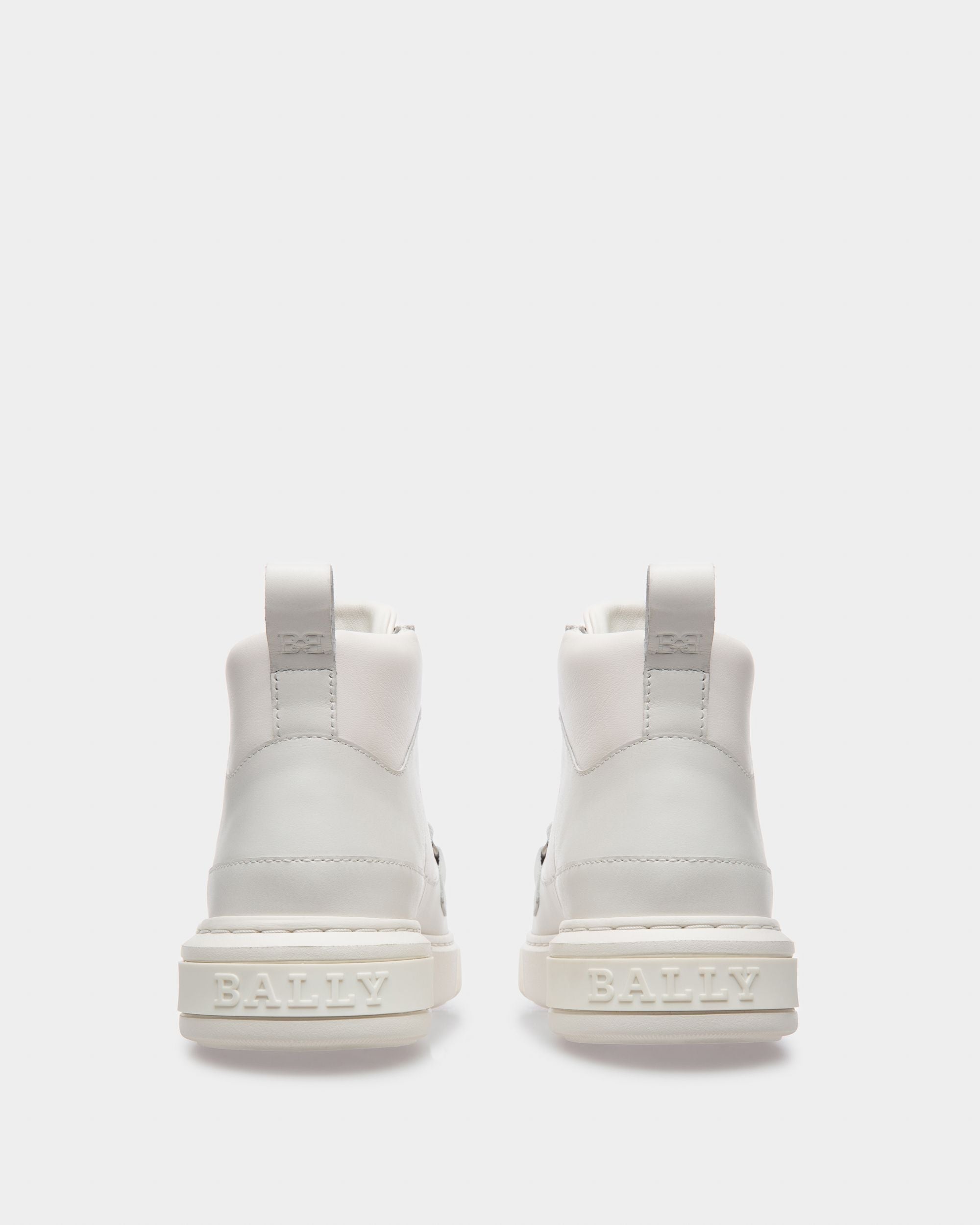 Merryk Sneaker In Pelle Bianca - Donna - Bally - 04