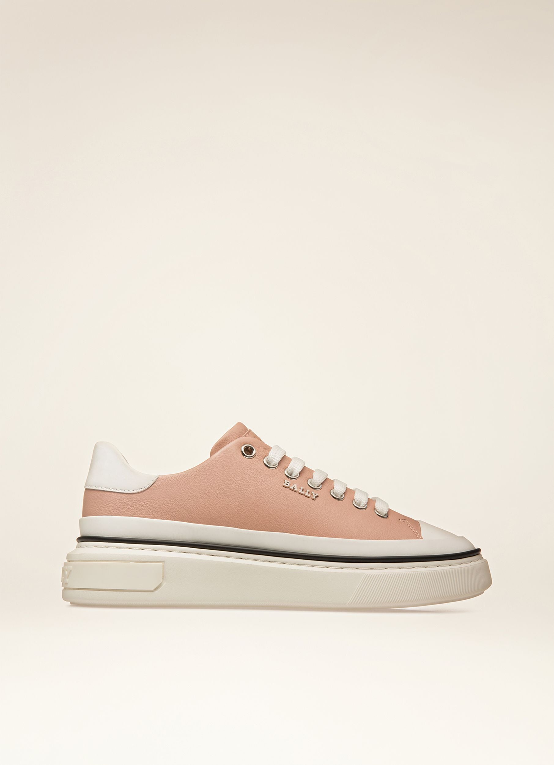Maily Sneaker In Pelle Rosa - Donna - Bally - 01