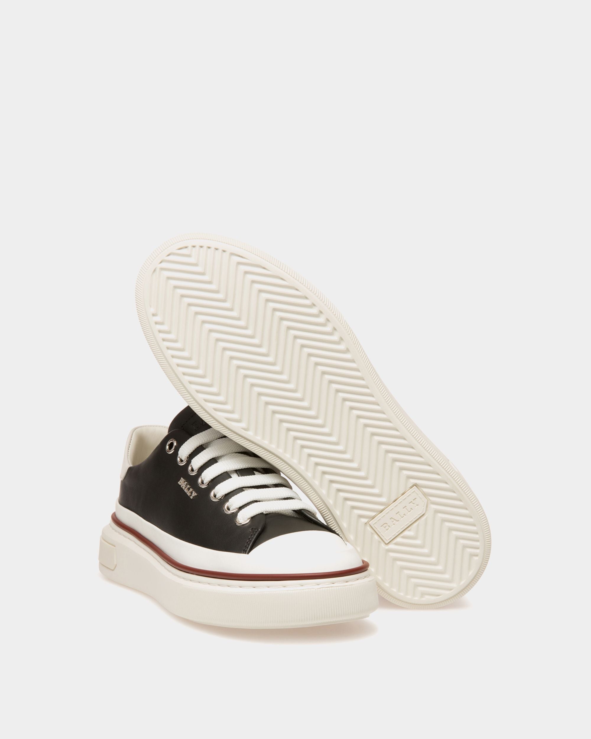 Maily Sneaker In Pelle Colore Nero - Donna - Bally - 03