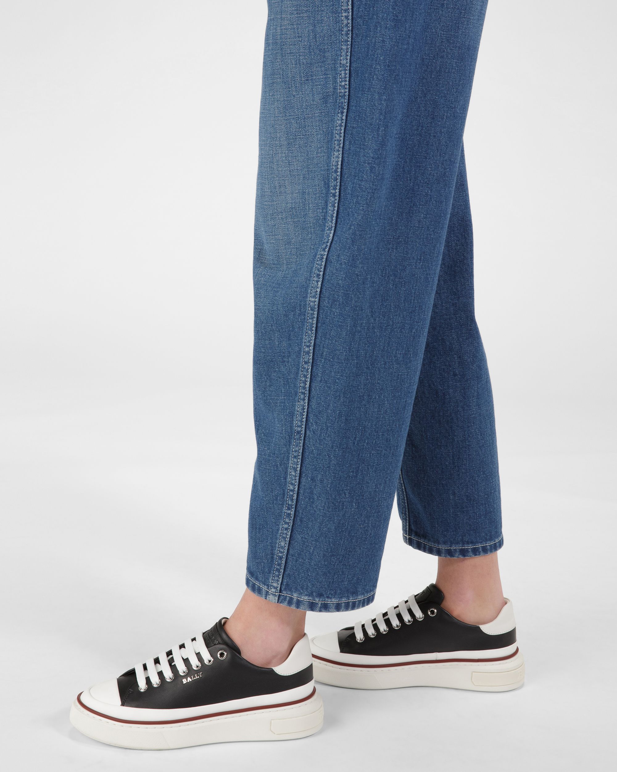 Maily Sneaker In Pelle Colore Nero - Donna - Bally - 05