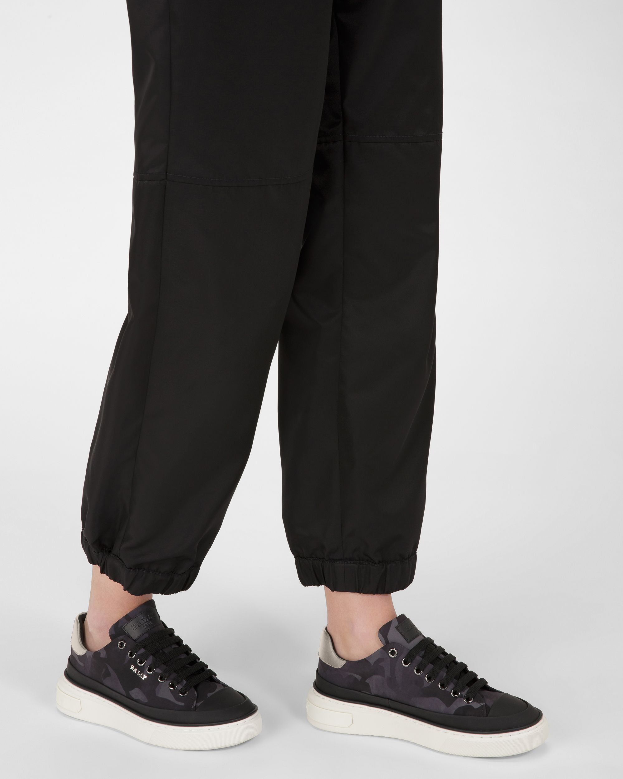 Maily Sneaker In Poliestere Riciclato E Pelle Di Colore Nero - Donna - Bally - 07