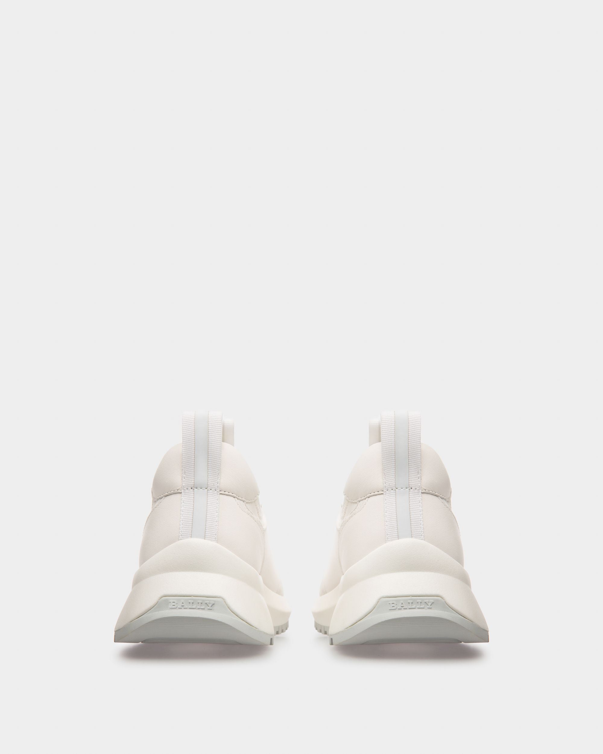 Deven Sneaker In Pelle Bianca - Donna - Bally - 04