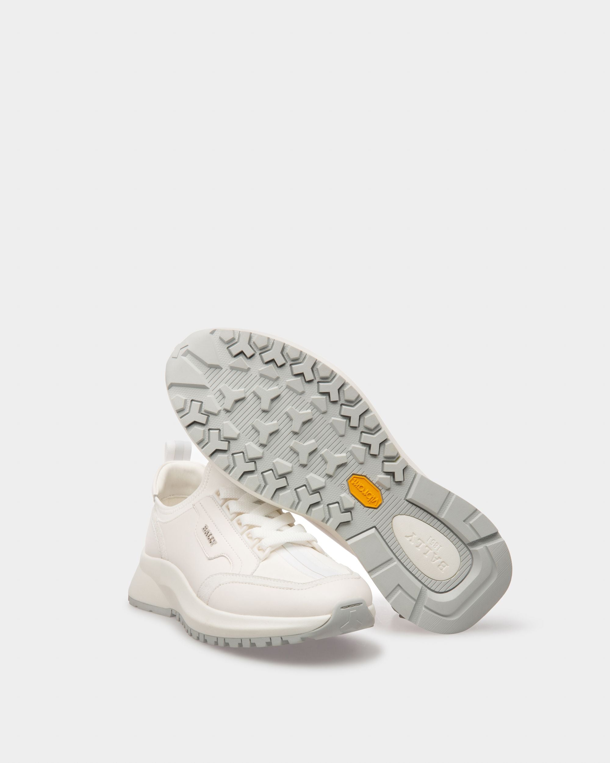 Deven Sneaker In Pelle Bianca - Donna - Bally - 05