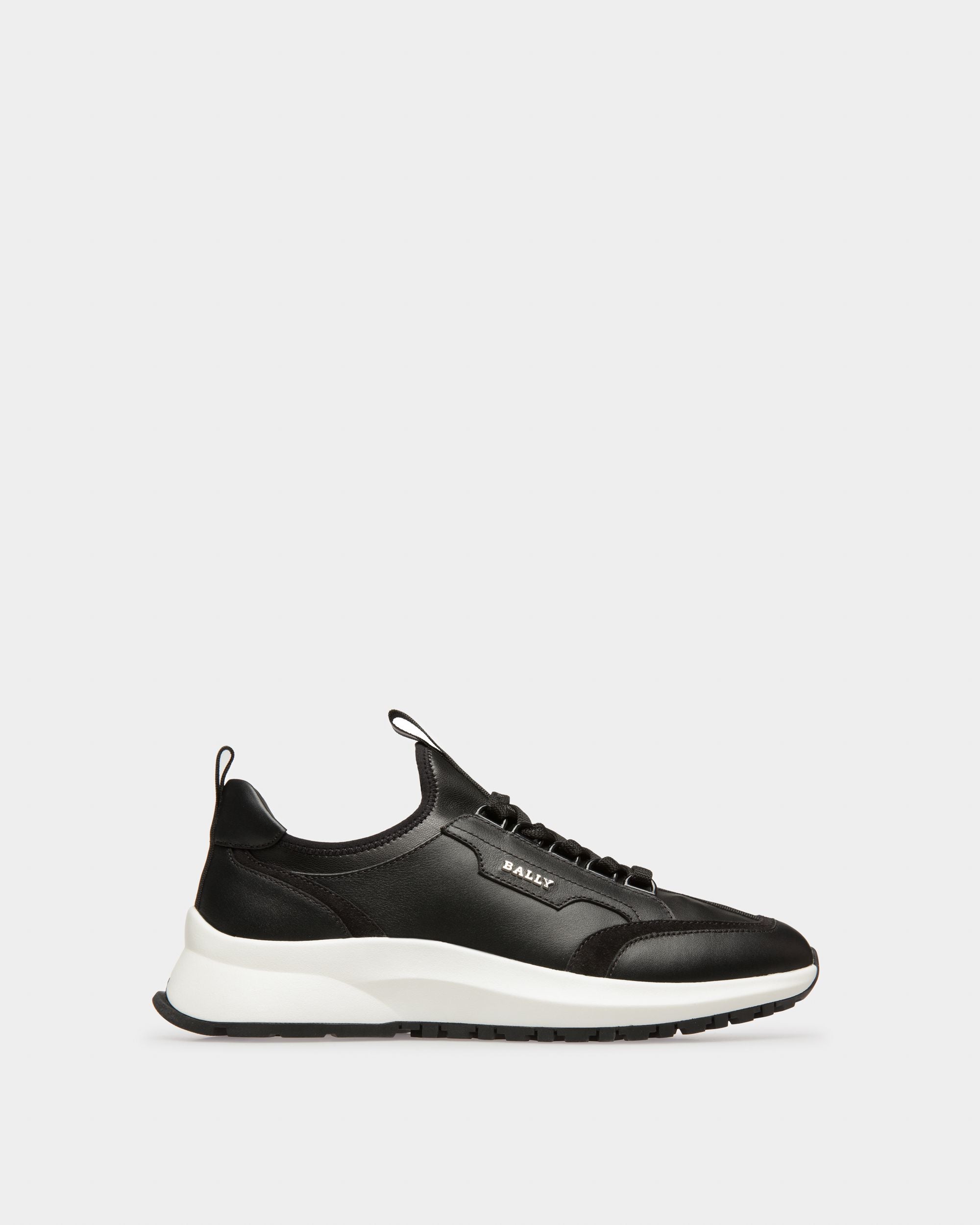 Deven Sneaker In Pelle Nera - Donna - Bally - 01