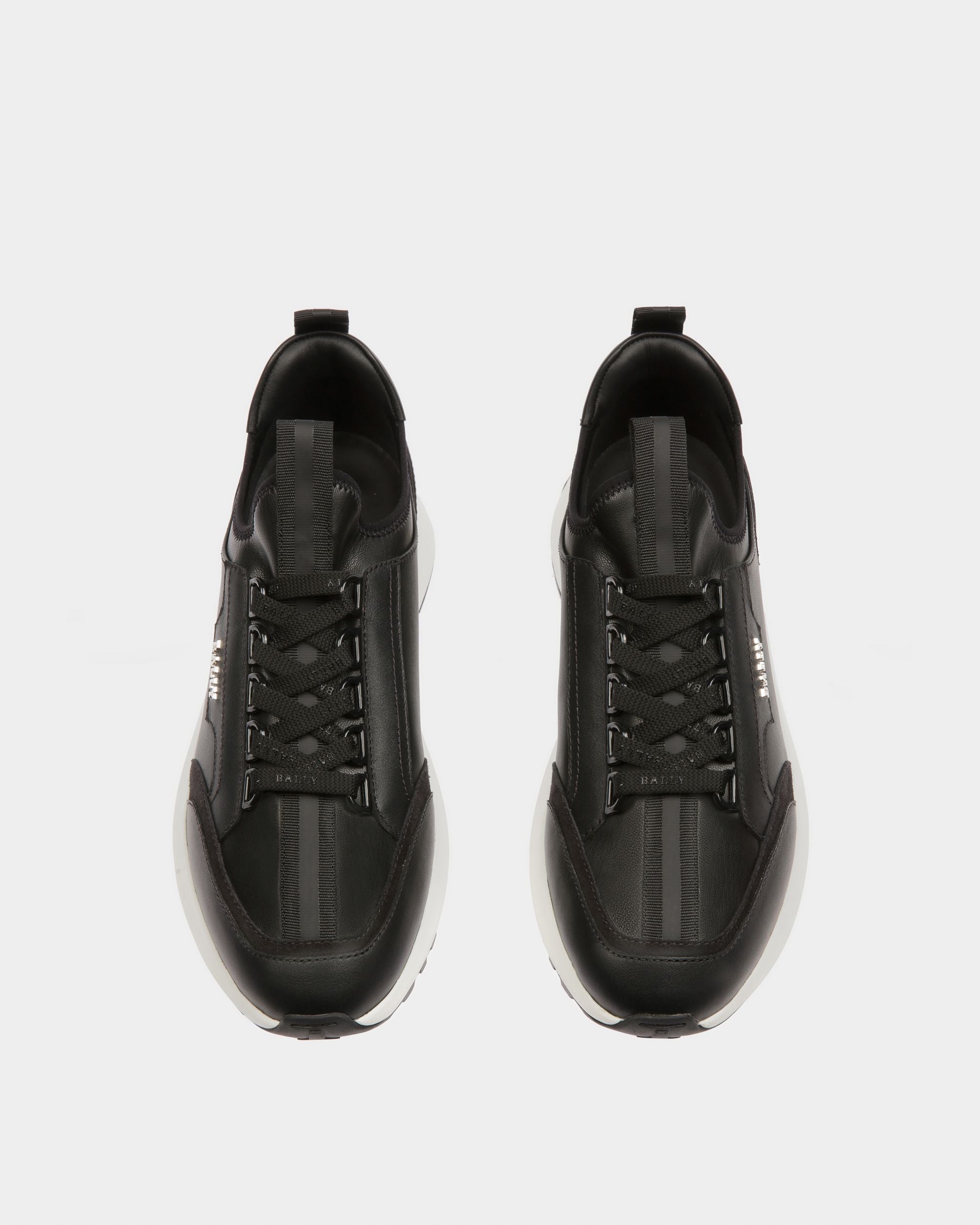 Deven Sneaker In Pelle Nera - Donna - Bally - 03