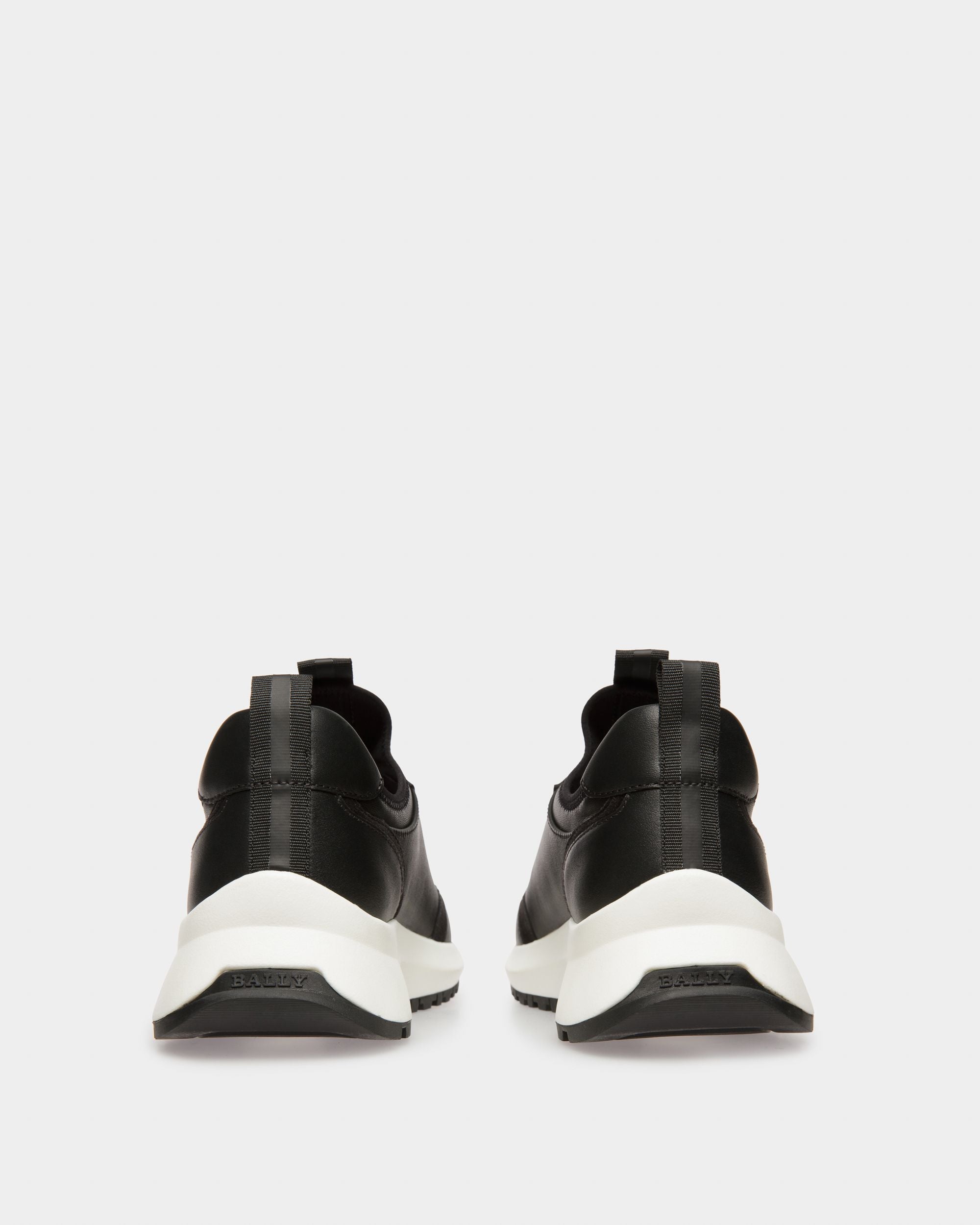 Deven Sneaker In Pelle Nera - Donna - Bally - 04