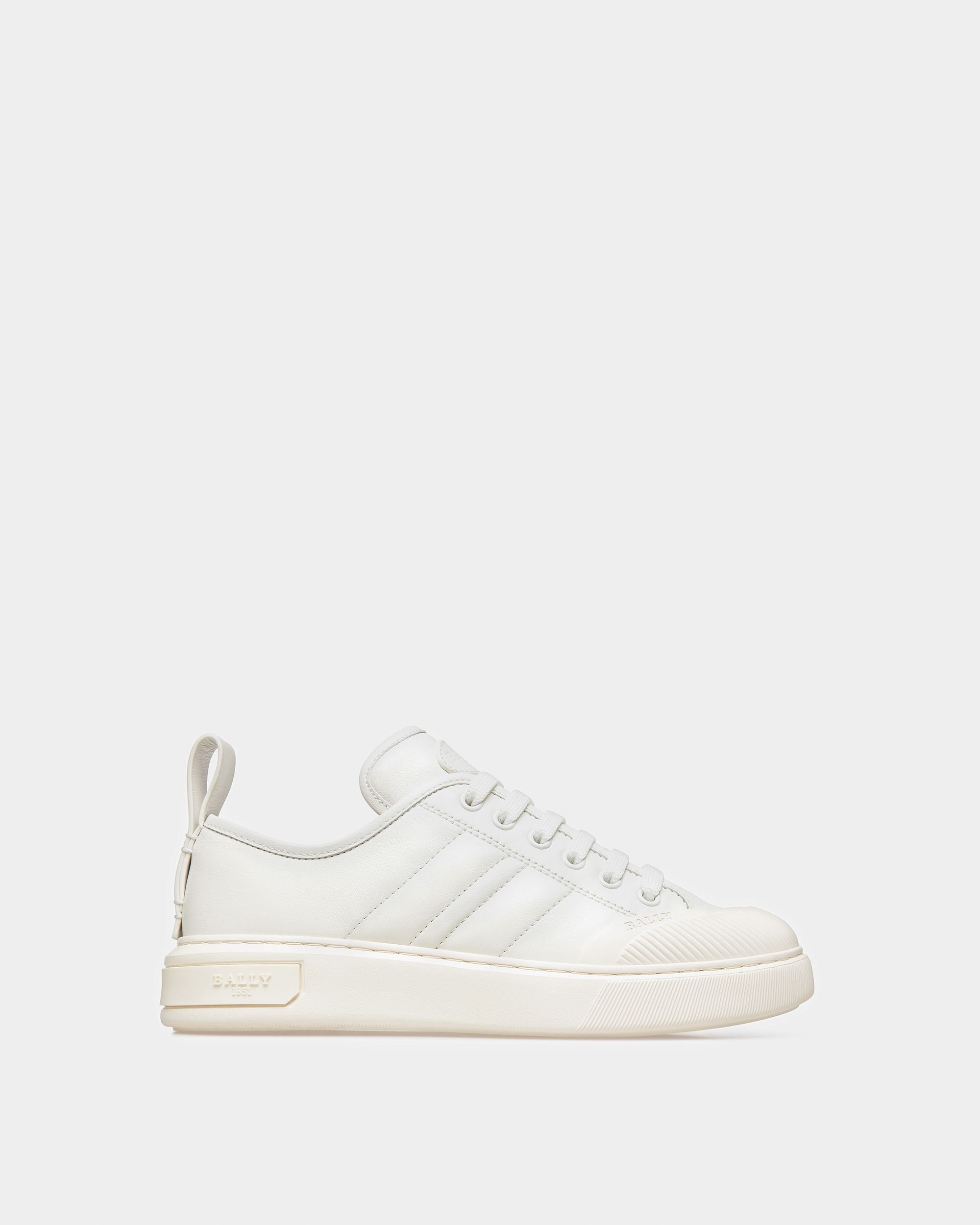 Medyn Sneaker In Pelle Bianca - Donna - Bally - 01