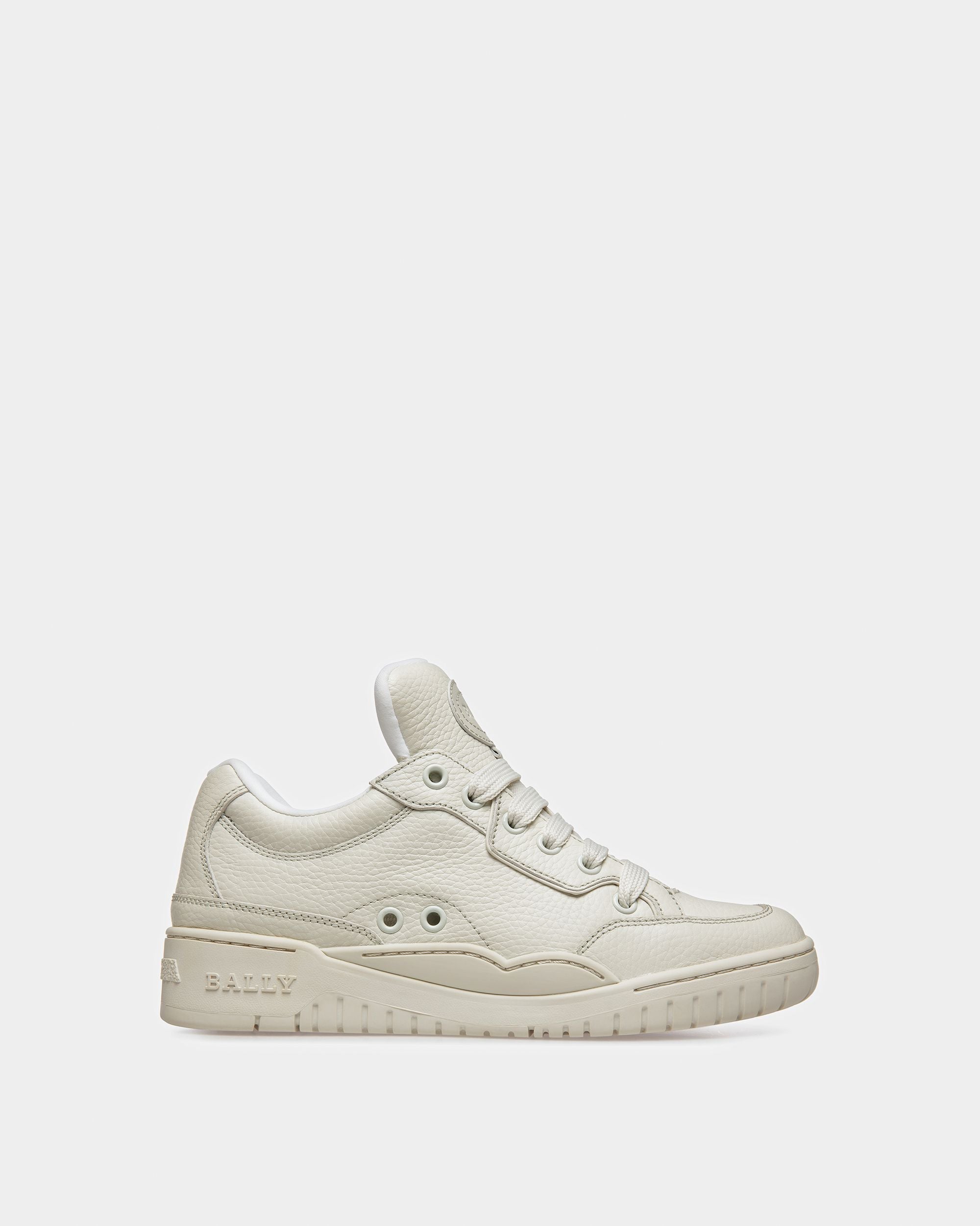 Kiro Sneaker In Pelle Bianco Cipria - Donna - Bally - 01