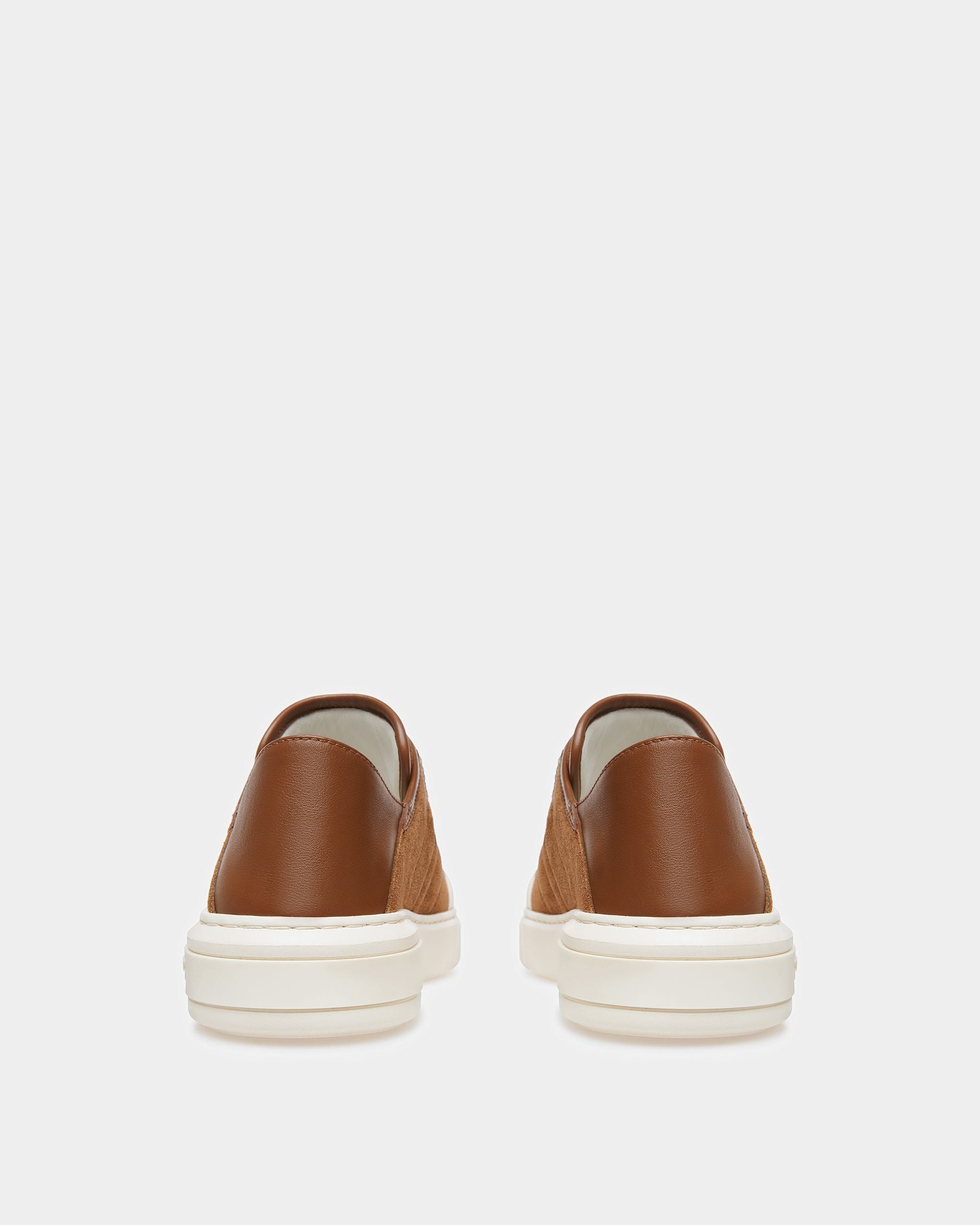 Marily Sneaker In Pelle Scamosciata Marrone - Donna - Bally - 04