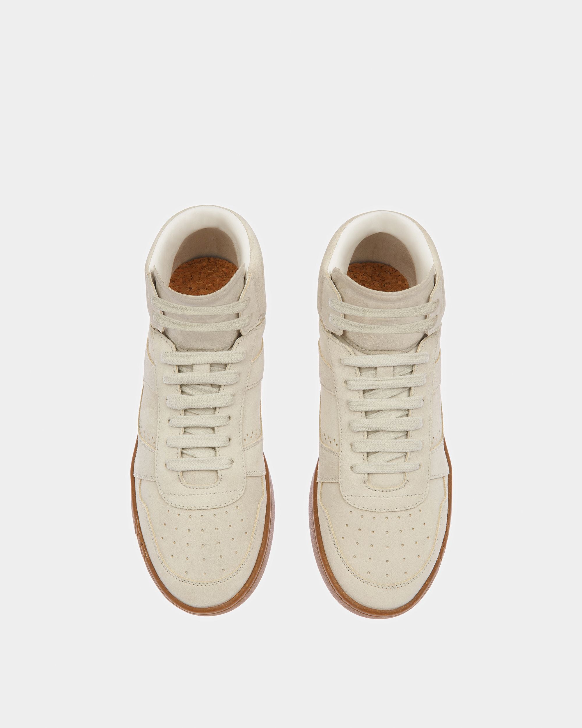 Wiggles Sneaker In Pelle Bianco Cipria - Donna - Bally - 02