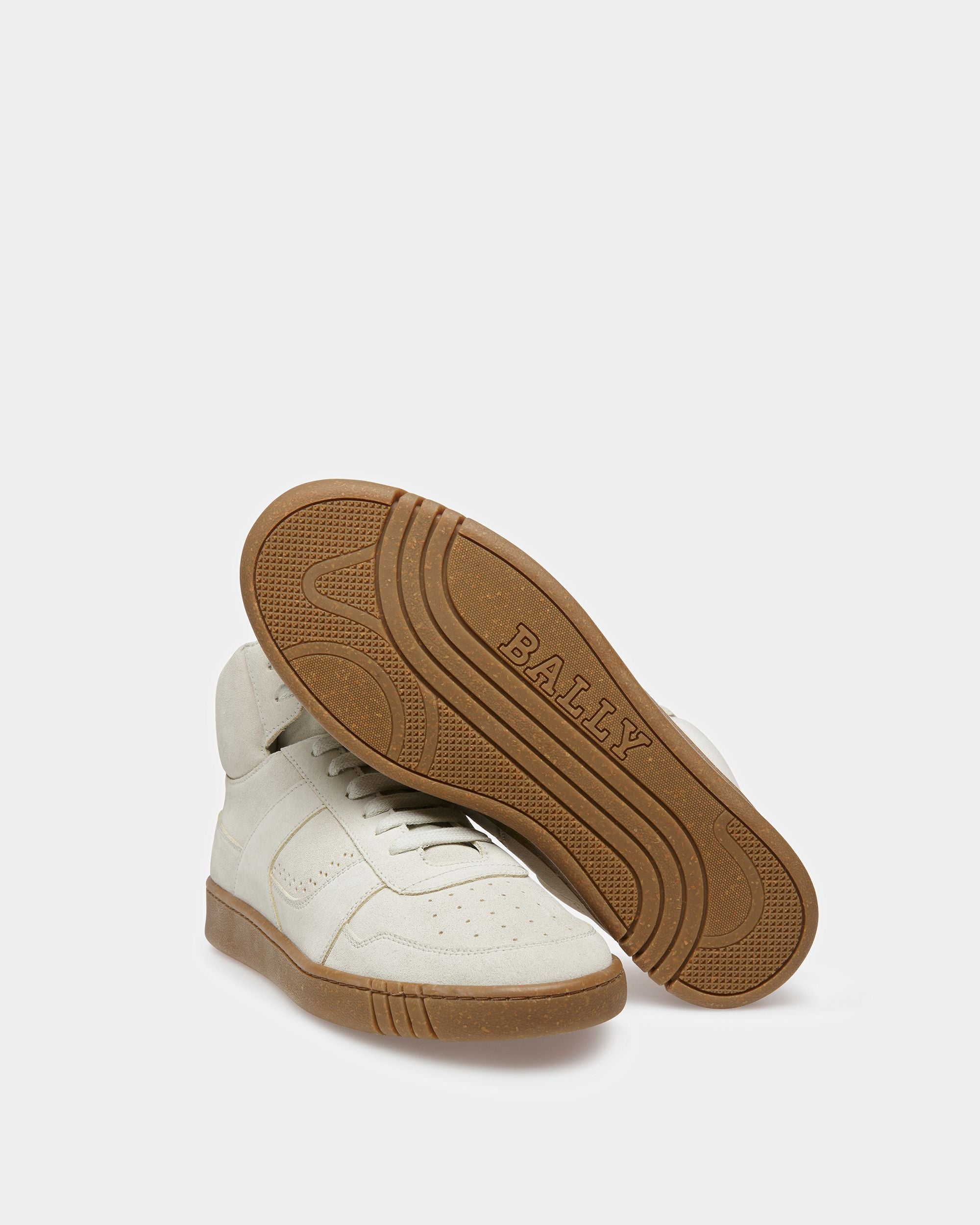 Wiggles Sneaker In Pelle Bianco Cipria - Donna - Bally - 05