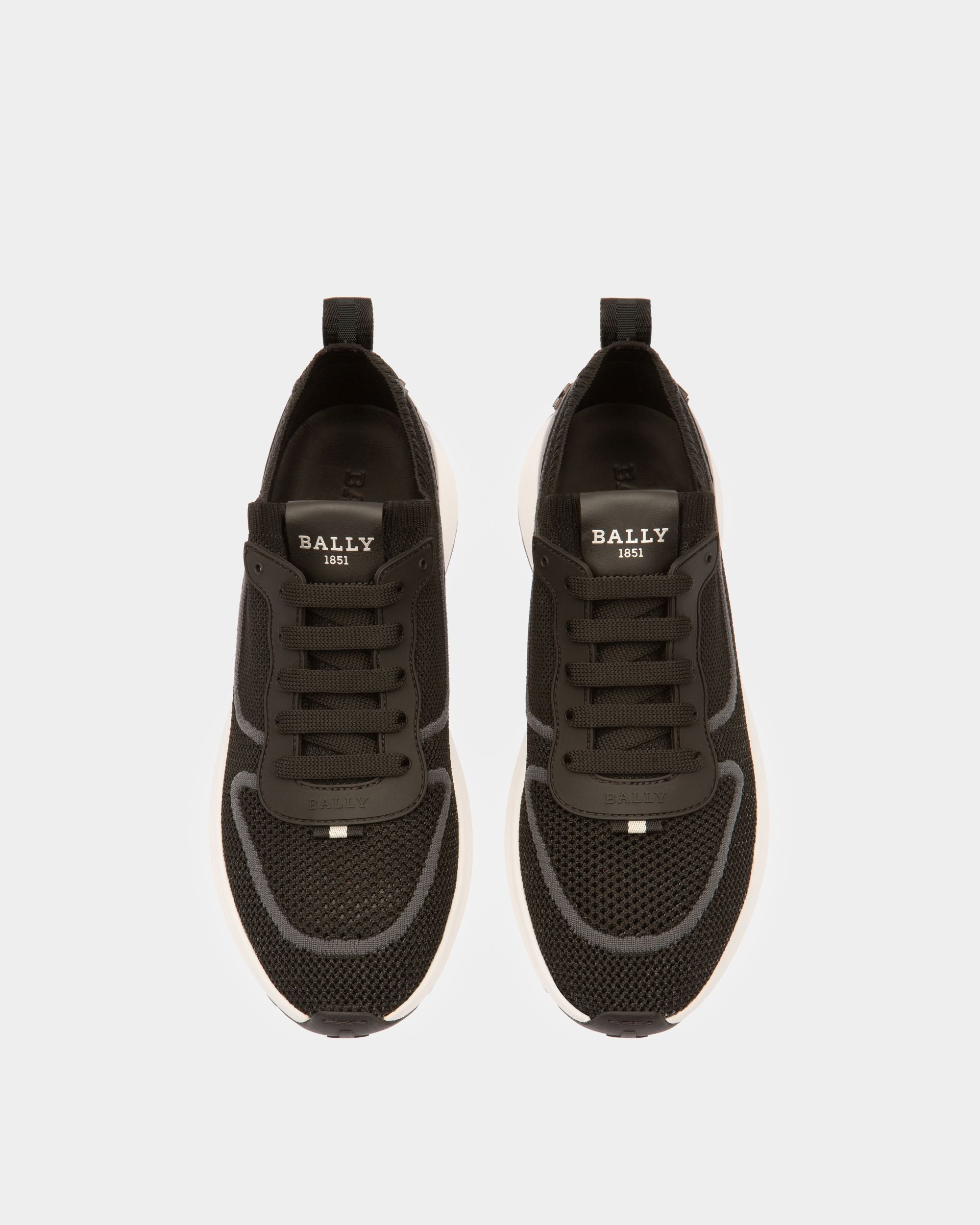 Davyn Sneaker Misto Poliestere Nere - Donna - Bally - 02