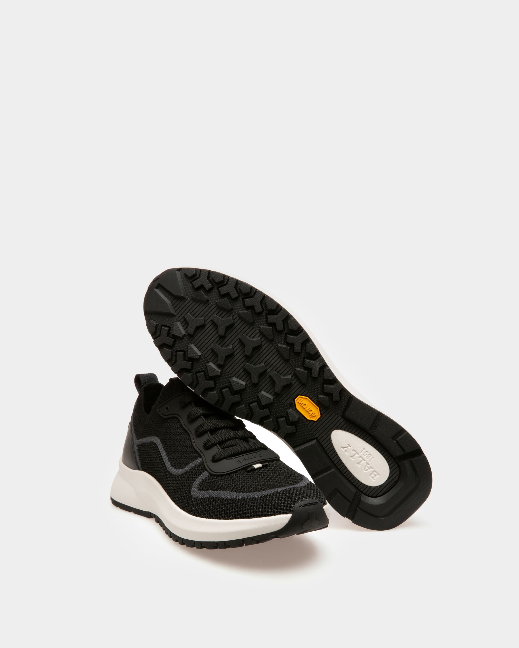 Davyn Sneaker Misto Poliestere Nere - Donna - Bally - 05