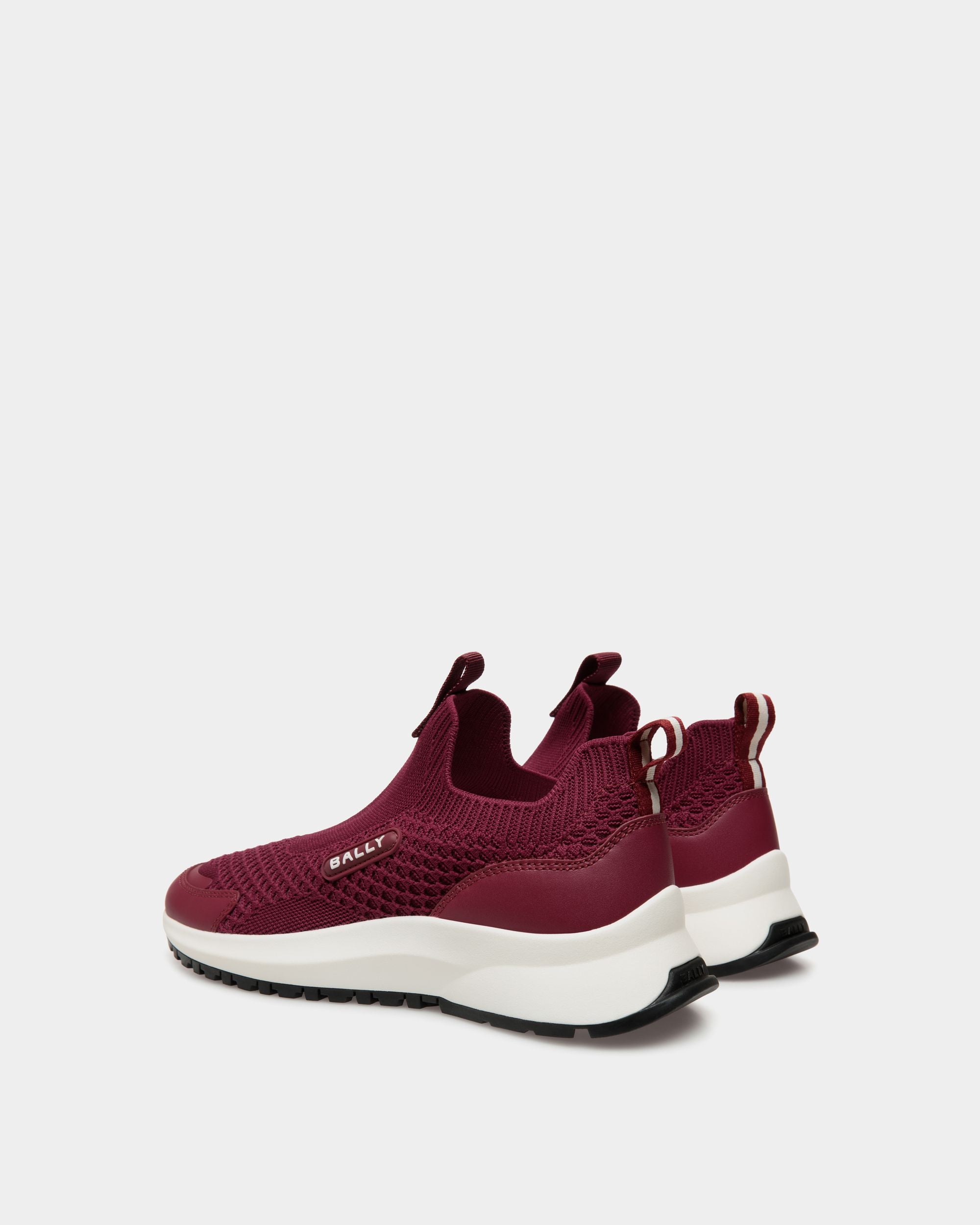 Sneaker Outline In Maglia Cinnabar - Donna - Bally - 03