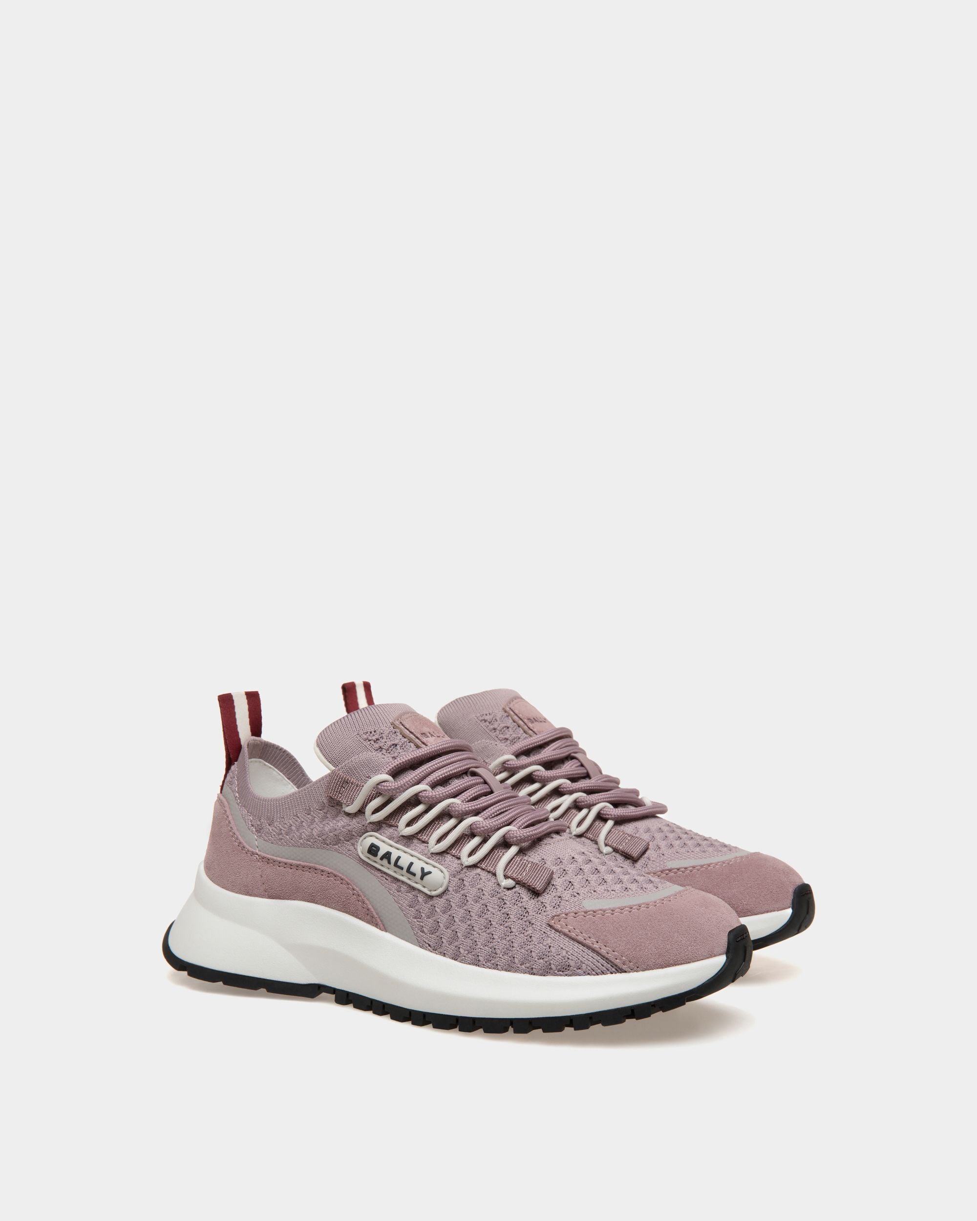 Sneaker Bassa Outline In Tessuto A Maglia - Donna - Bally - 02