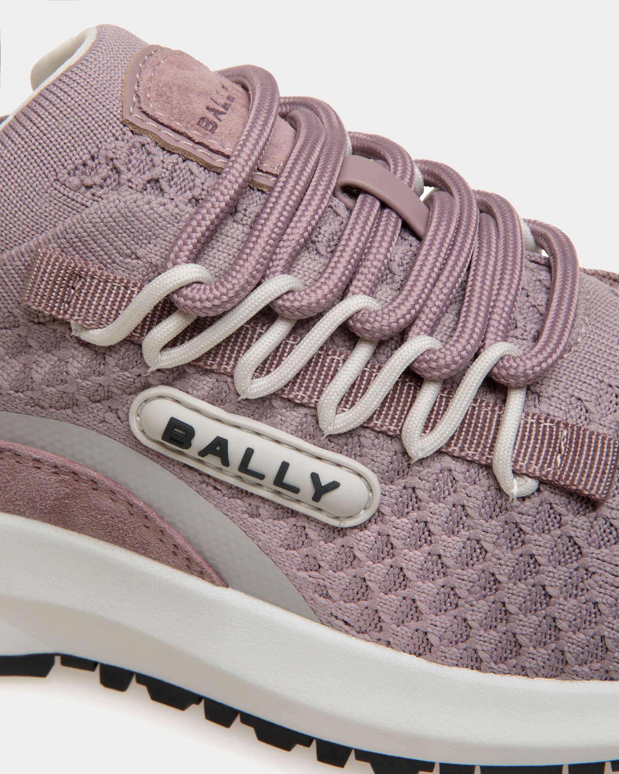 Sneaker Bassa Outline In Tessuto A Maglia - Donna - Bally - 05