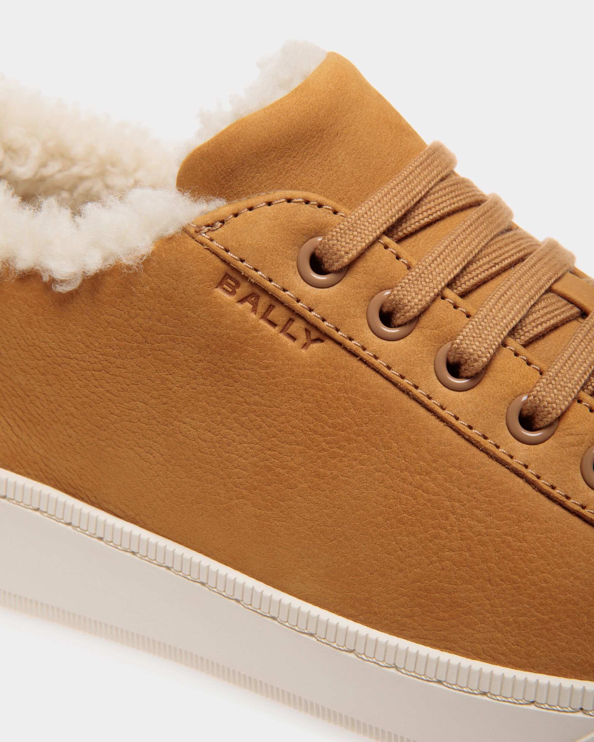 Raise Sneaker In Brown Leather - Donna - Bally - 05
