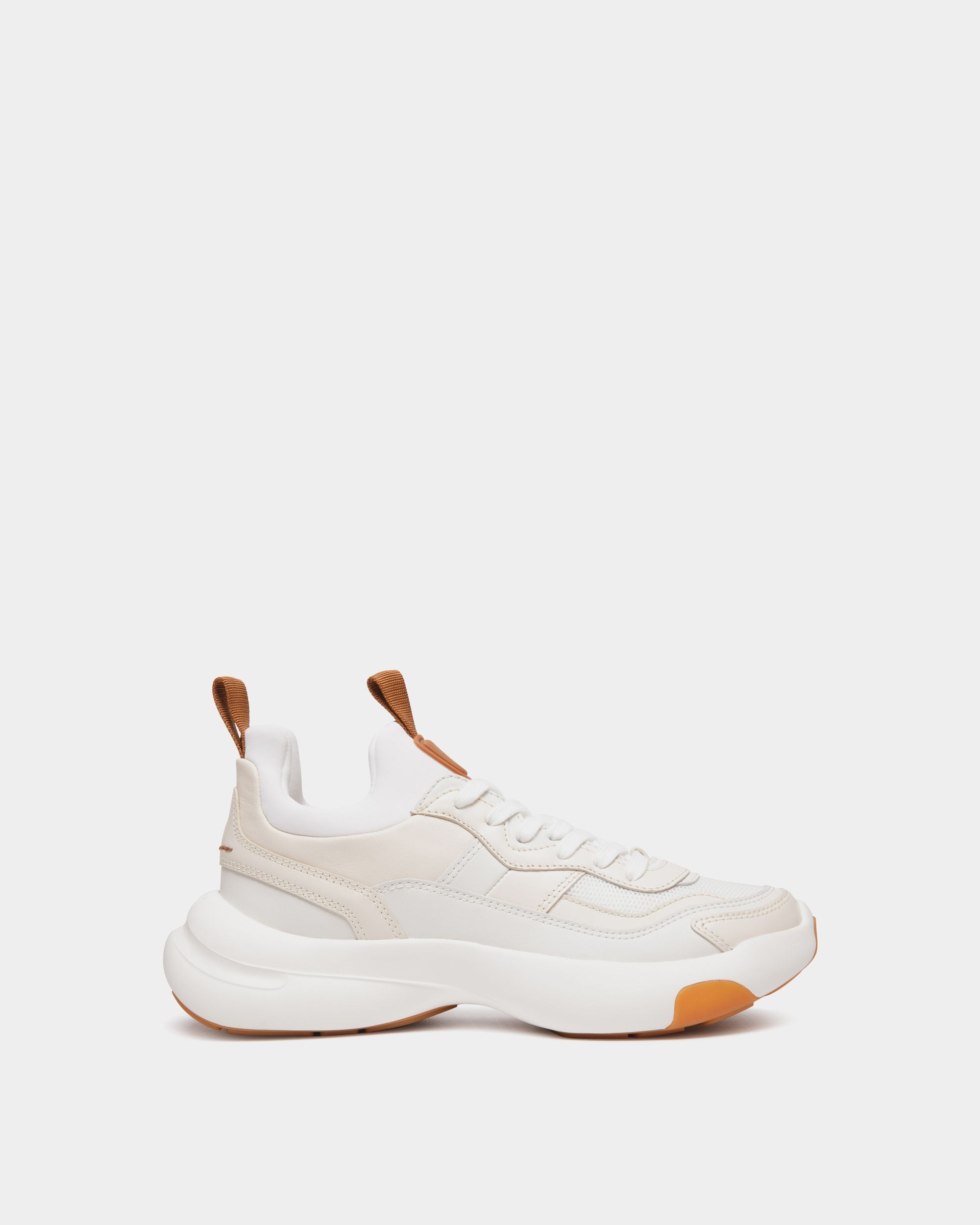 Sneaker Dune In Pelle Bianca - Donna - Bally - 01