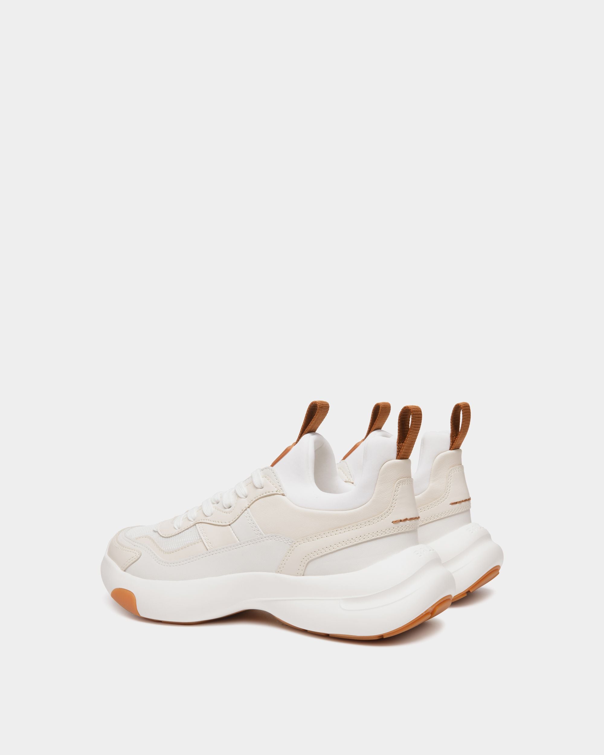 Sneaker Dune In Pelle Bianca - Donna - Bally - 04