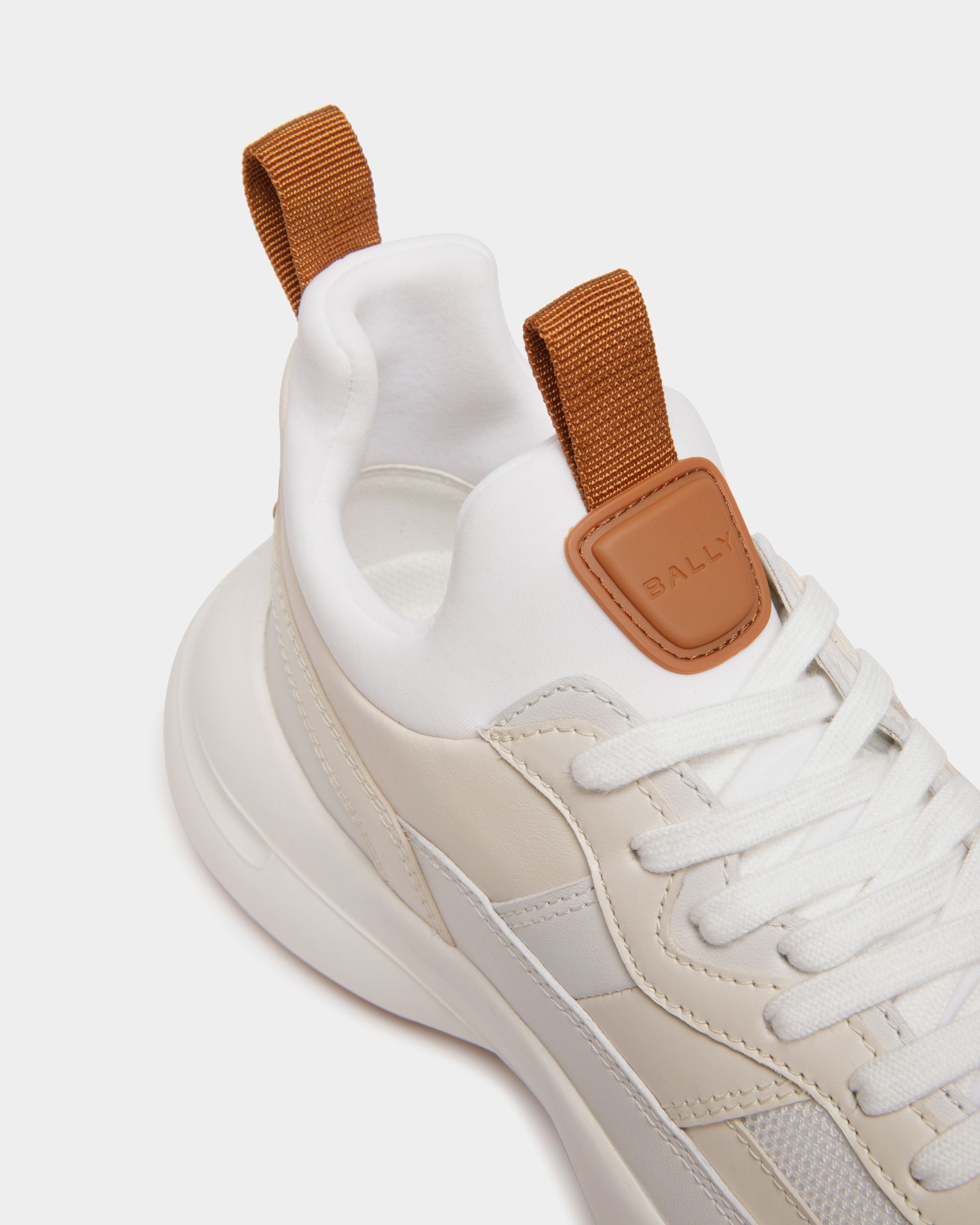 Sneaker Dune In Pelle Bianca - Donna - Bally - 06