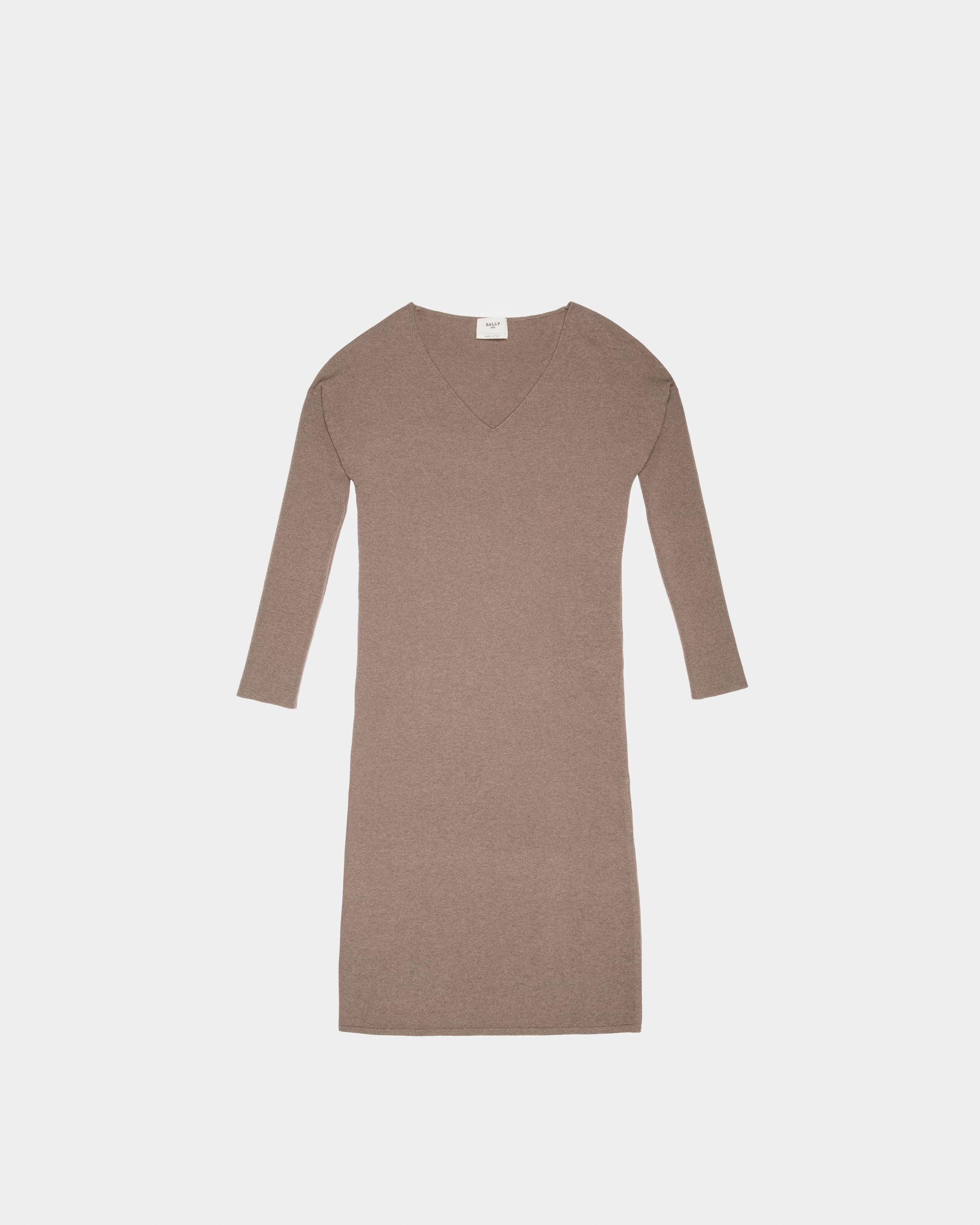 Abito In Lana E Cashmere Beige - Donna - Bally - 01