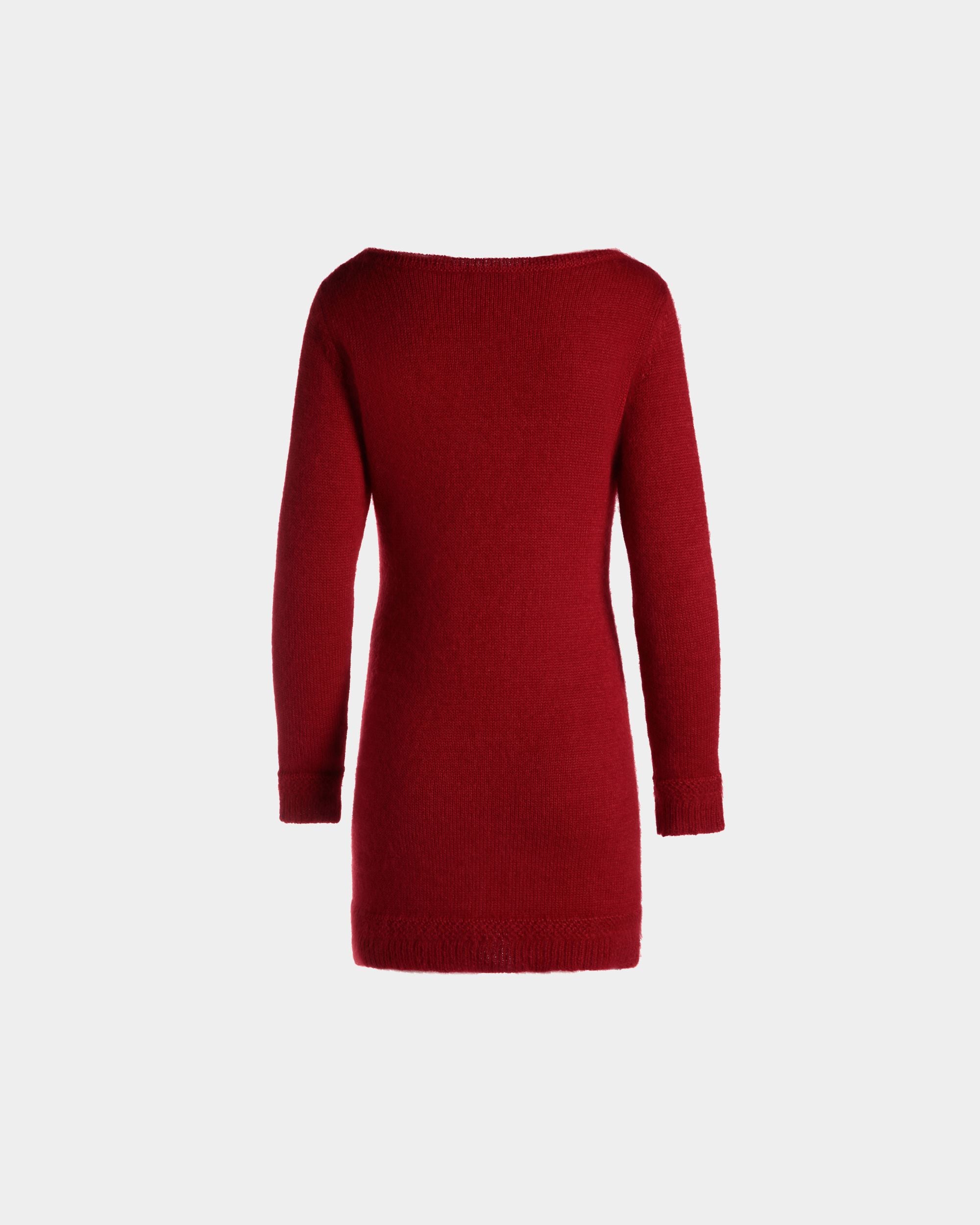 Mini Abito In Mohair E Seta Candy Red - Donna - Bally - 08