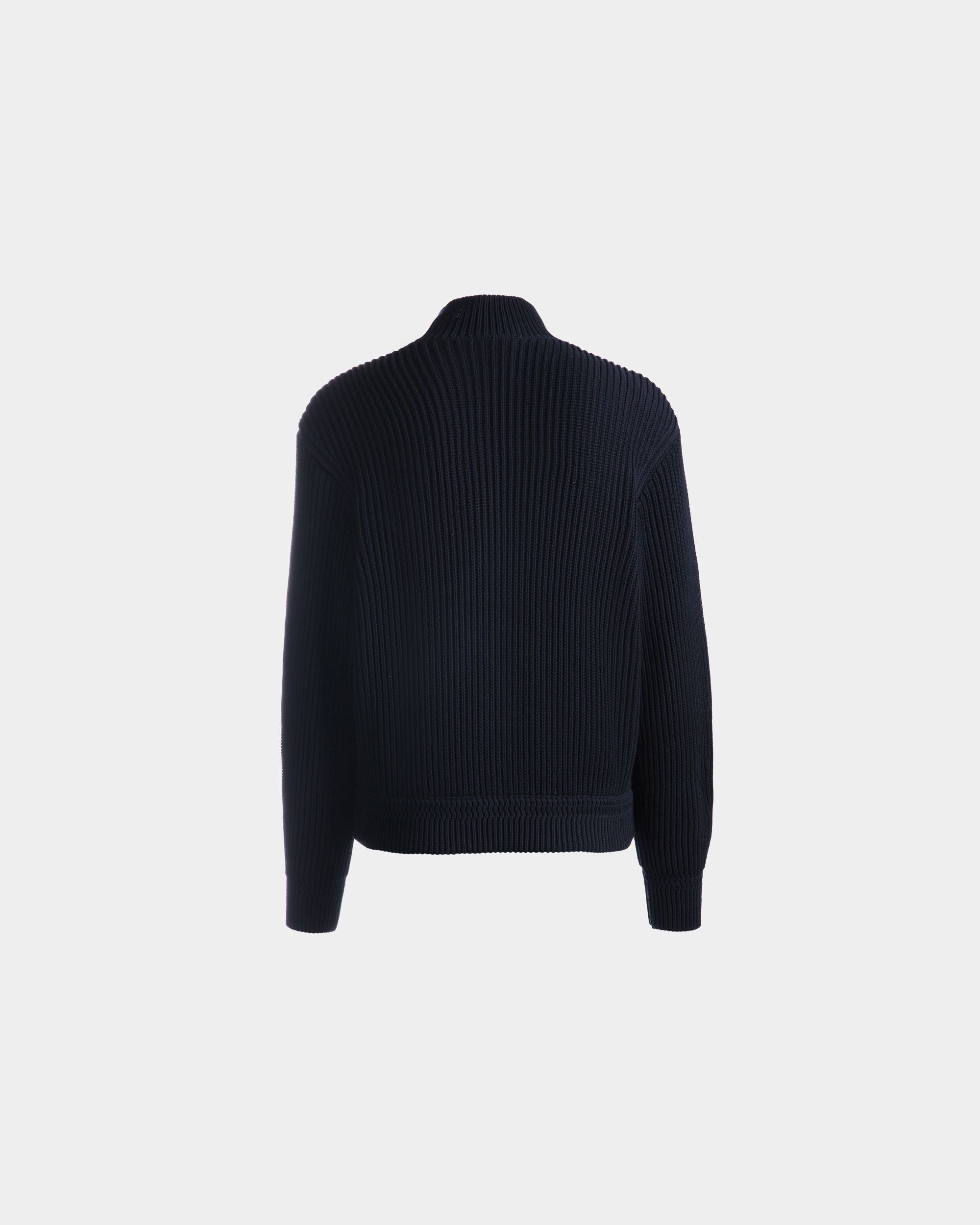 Maglione Dolcevita In Cotone Navy Blue - Donna - Bally - 07