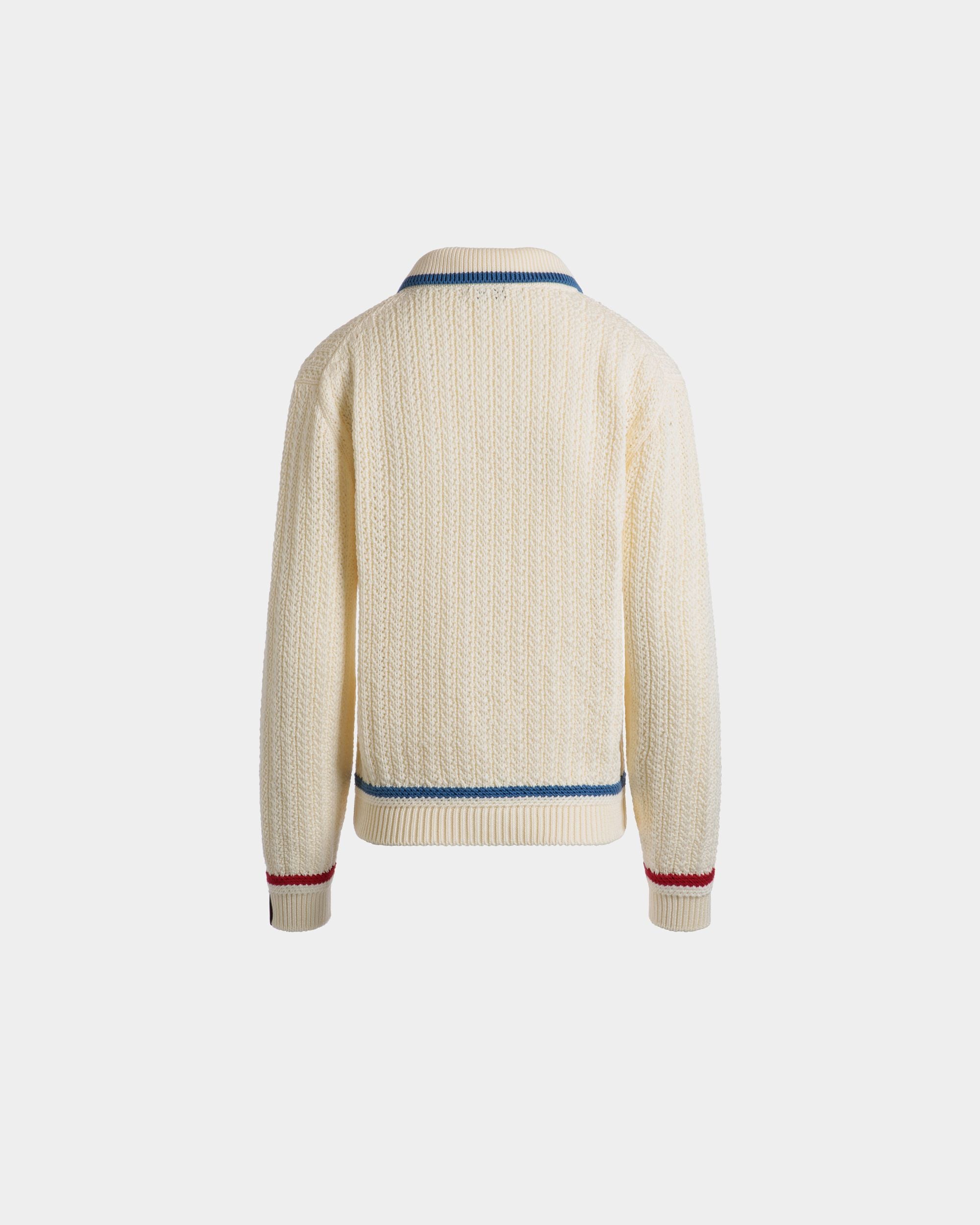 Cardigan In Cotone Color Avorio - Donna - Bally - 06