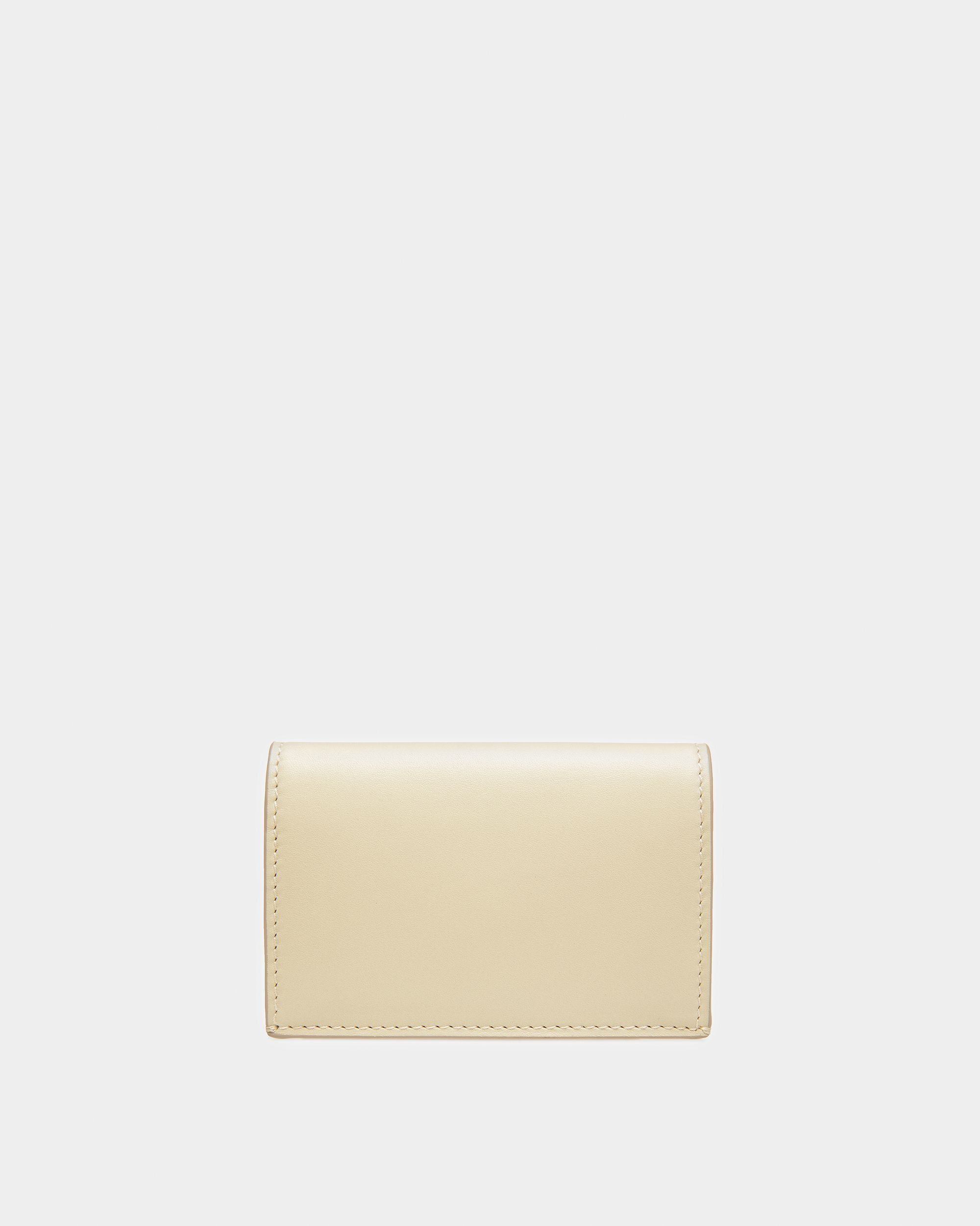 Annye Portacarte In Pelle Beige Scuro - Donna - Bally - 02