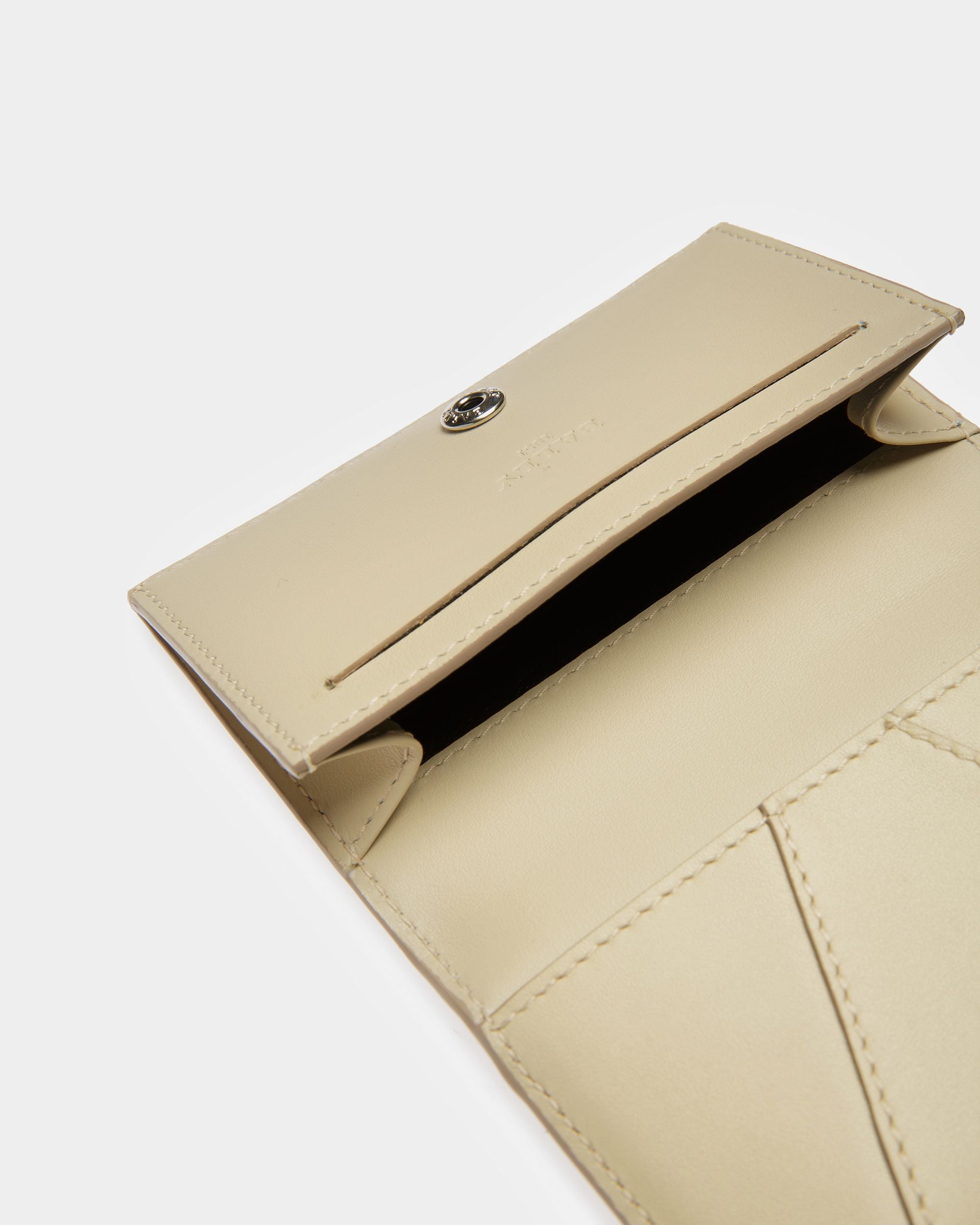 Annye Portacarte In Pelle Beige Scuro - Donna - Bally - 04
