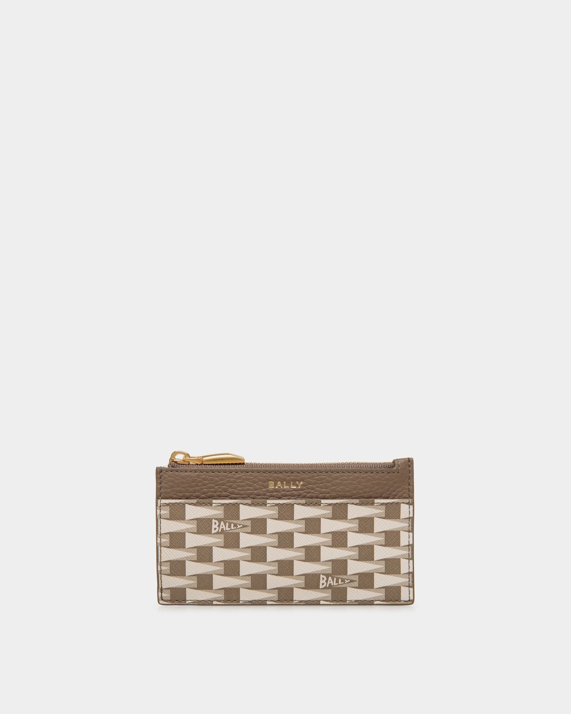Portacarte Con Zip Pennant In TPU - Donna - Bally - 01