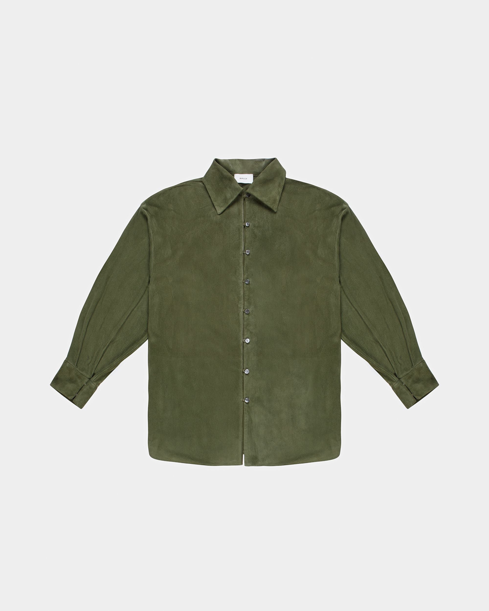 Camicia In Pelle Oversize - Donna - Bally - 06