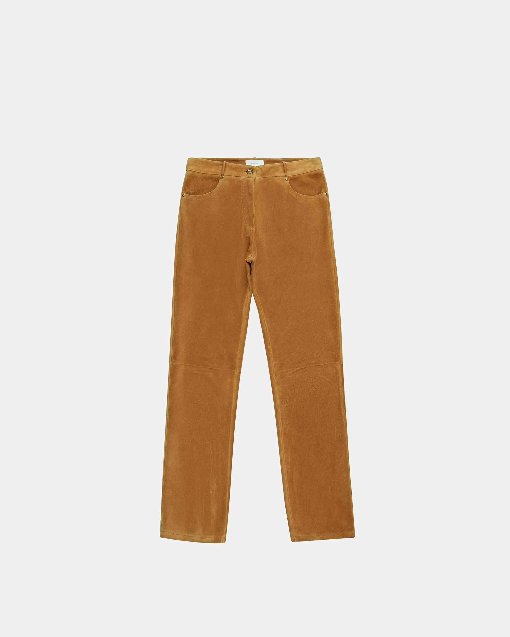 Pantalone In Pelle A Gamba Dritta - Donna - Bally - 05