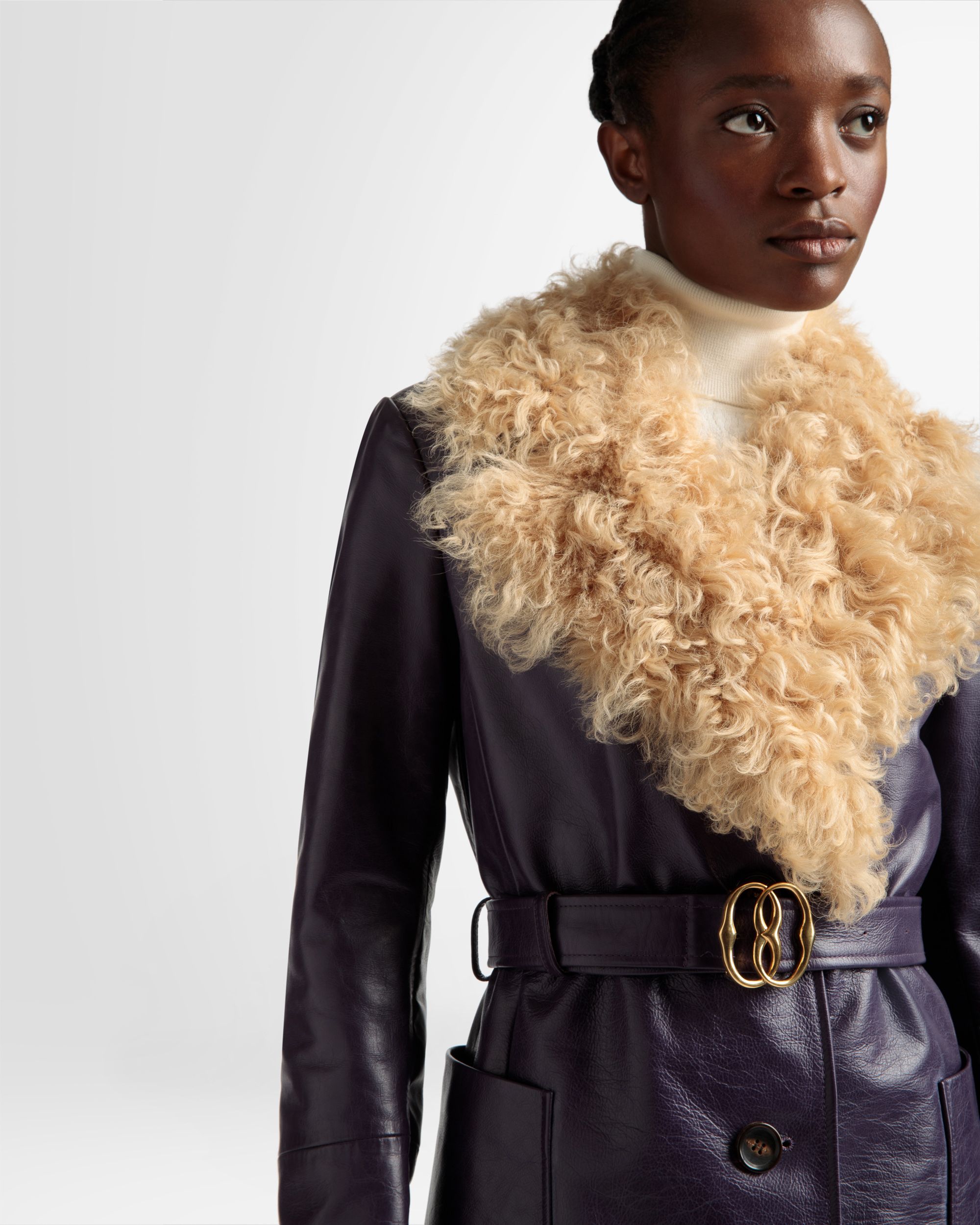 Cappotto Con Collo In Pelliccia - Donna - Bally - 04