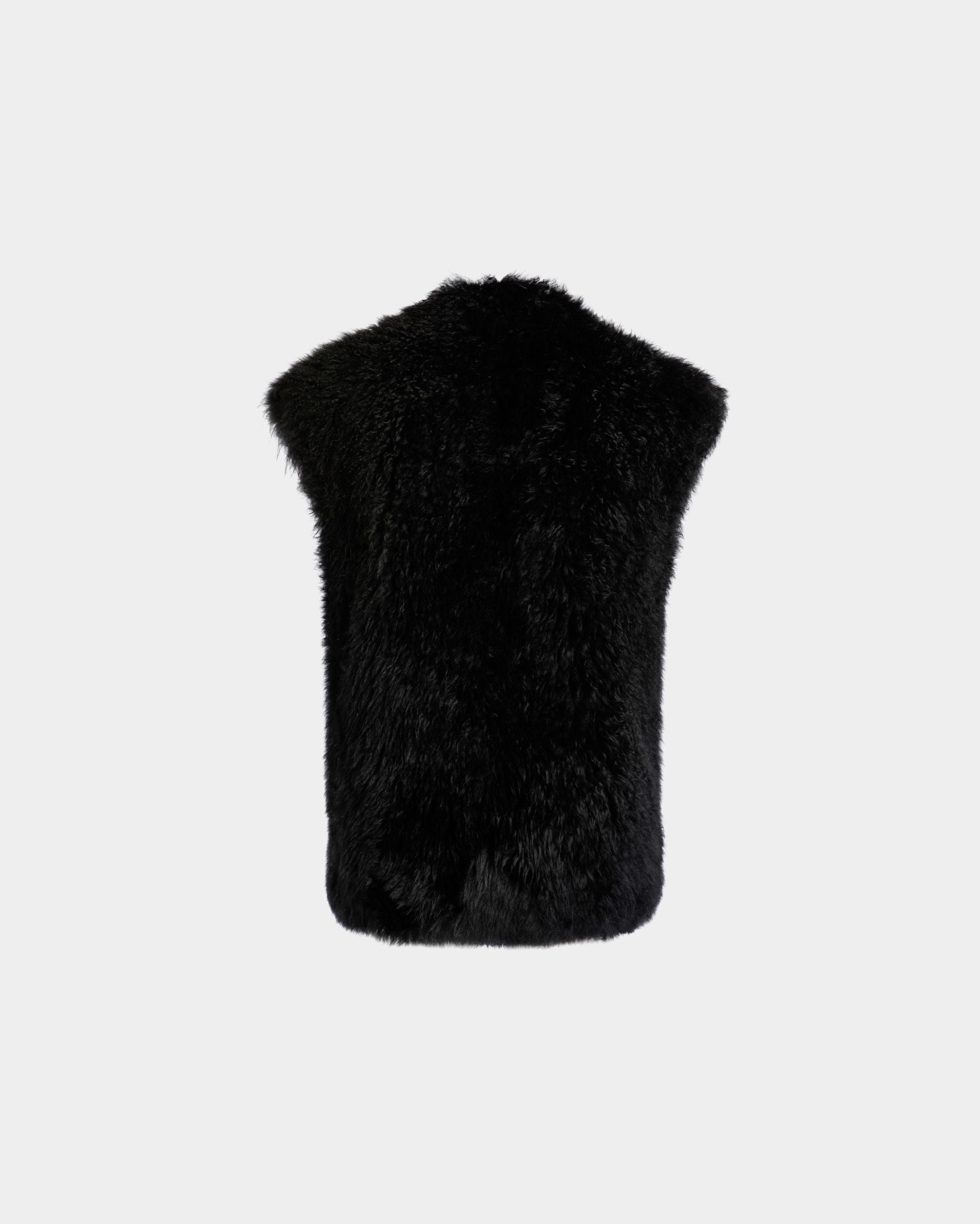 Gilet Winter Capsule In Shearling Nero - Donna - Bally - 07