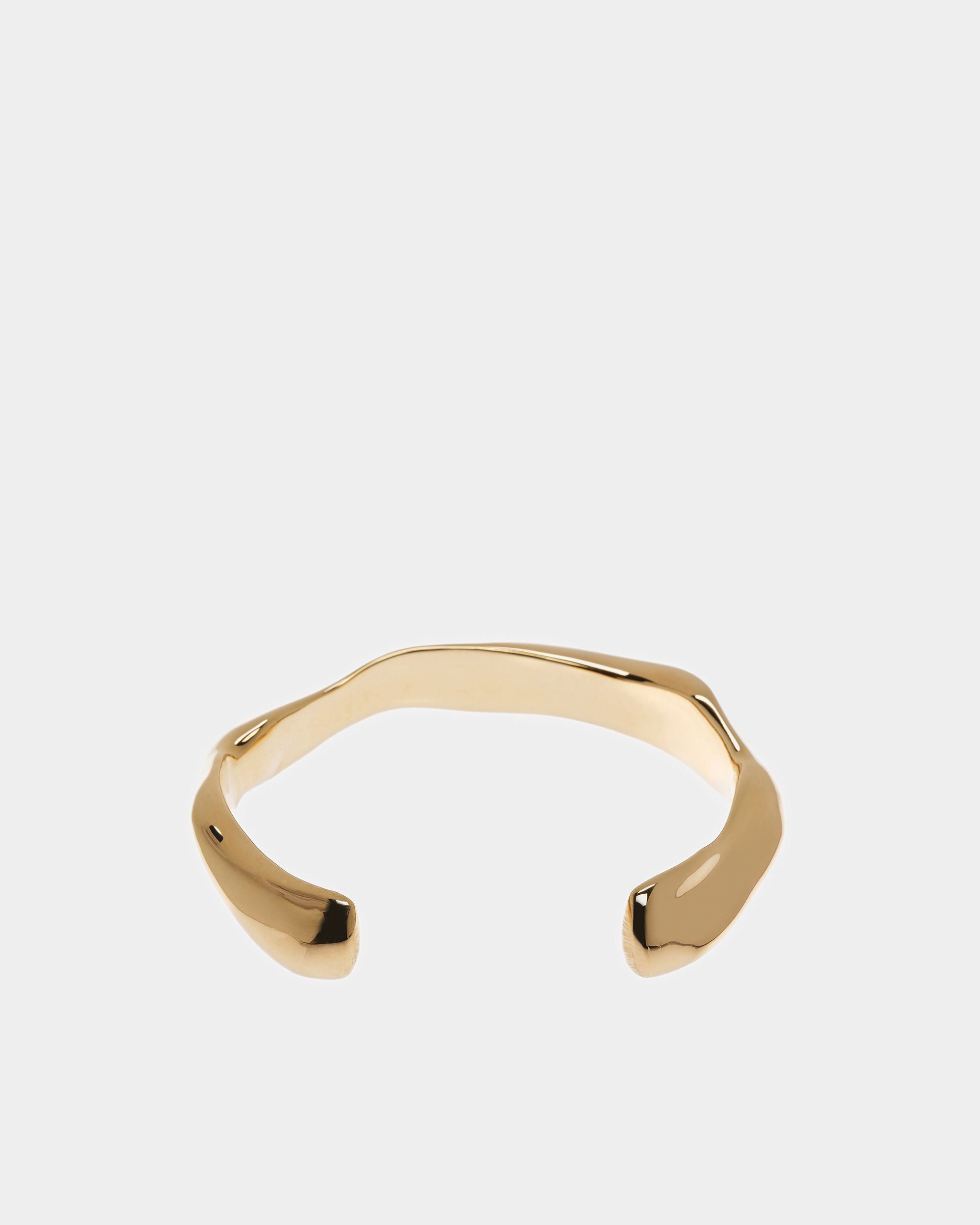 Bracciale Rigido A Polsiera In Oro Giallo - Donna - Bally - 03